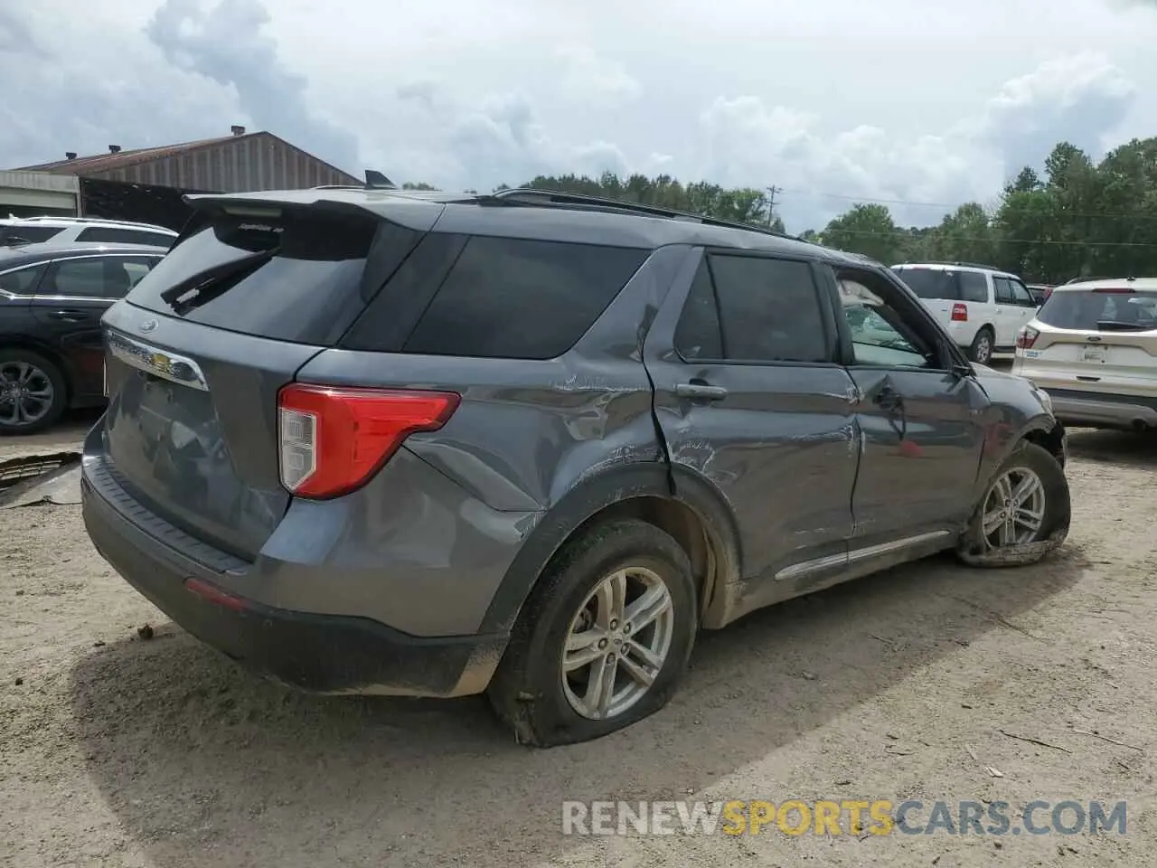 3 Photograph of a damaged car 1FMSK7DH9MGB12087 FORD EXPLORER 2021