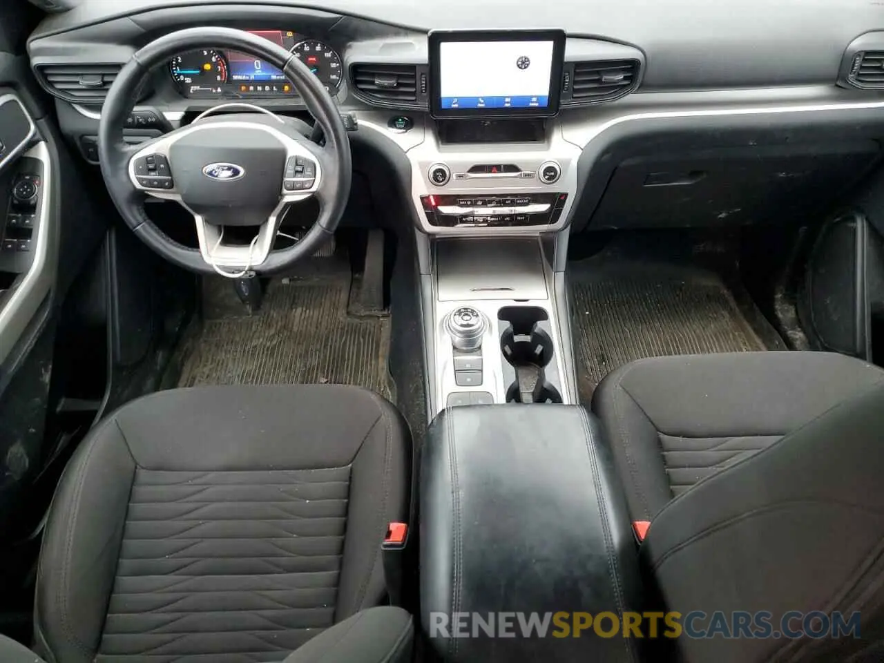8 Фотография поврежденного автомобиля 1FMSK7DH9MGB30248 FORD EXPLORER 2021