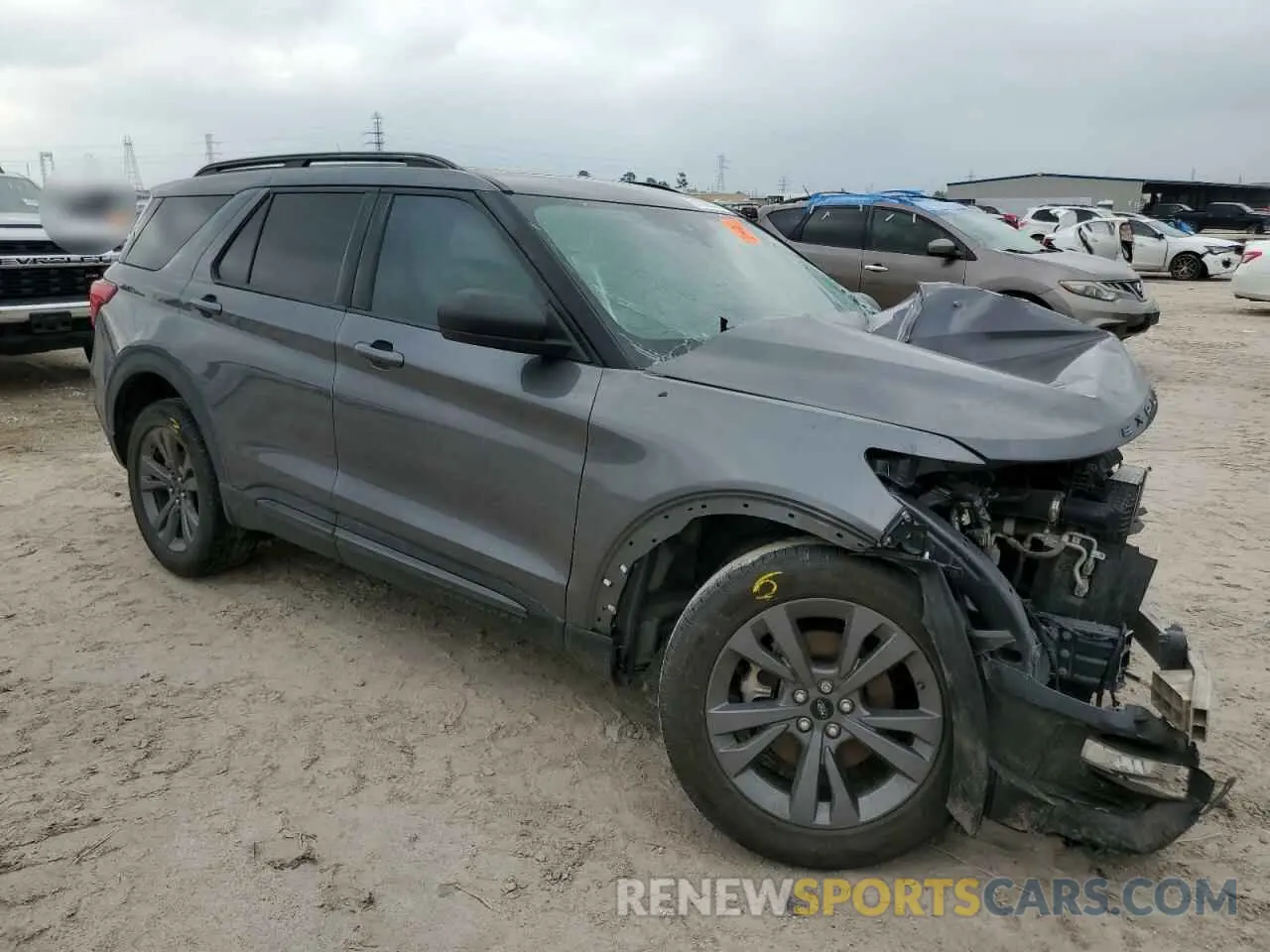 4 Photograph of a damaged car 1FMSK7DH9MGB95441 FORD EXPLORER 2021