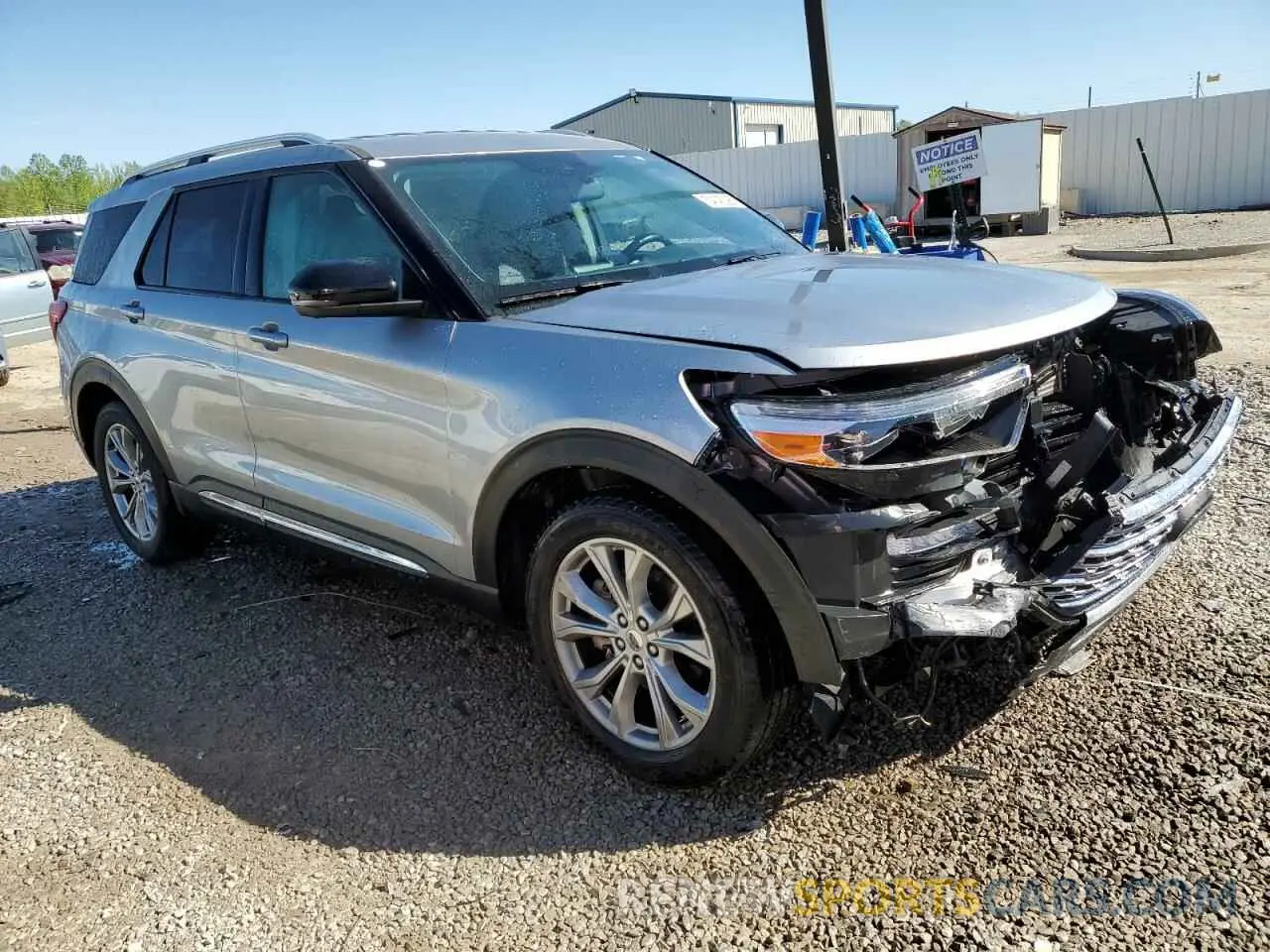 4 Photograph of a damaged car 1FMSK7FH2MGA88549 FORD EXPLORER 2021