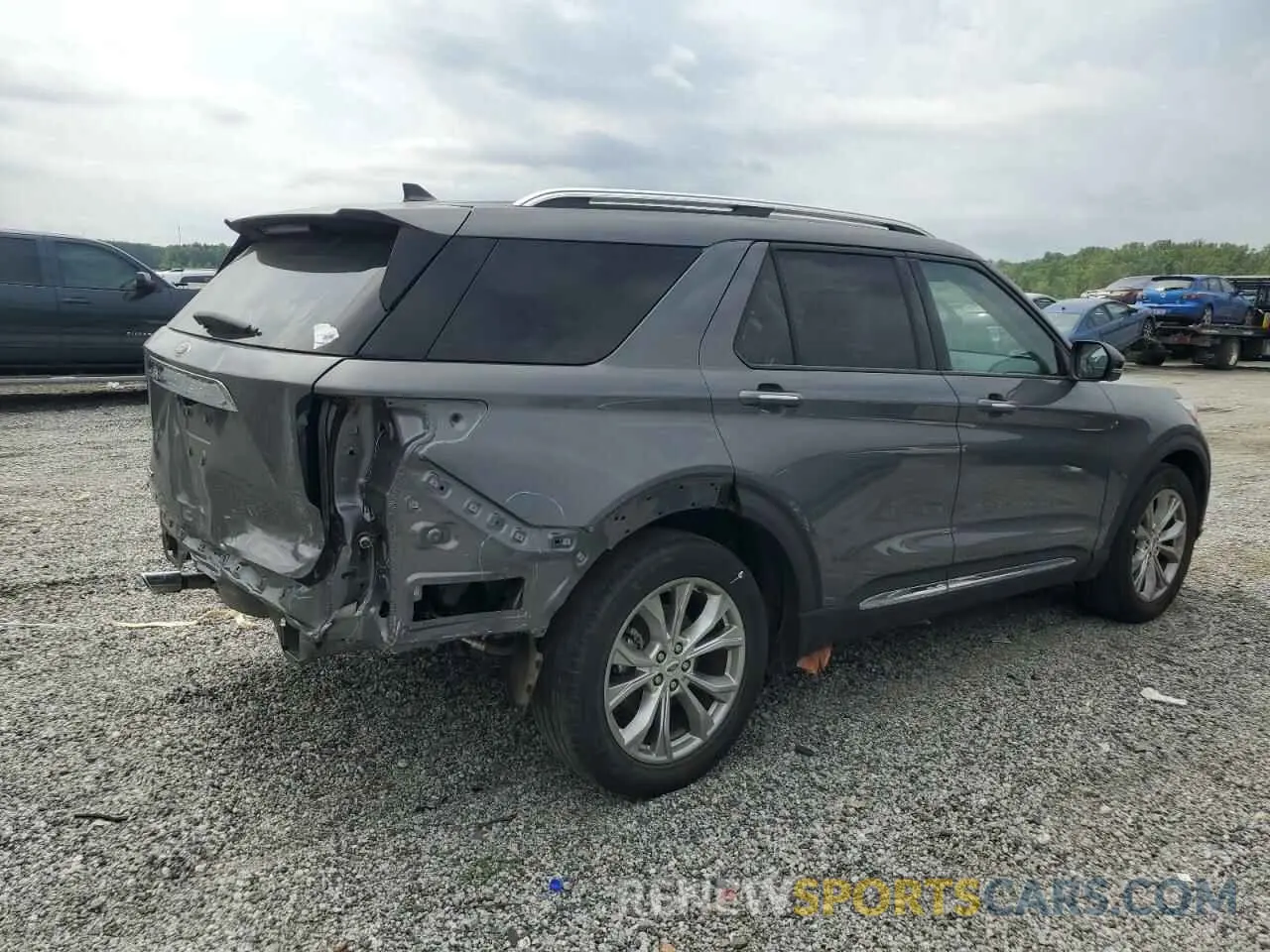 3 Фотография поврежденного автомобиля 1FMSK7FH3MGA11365 FORD EXPLORER 2021