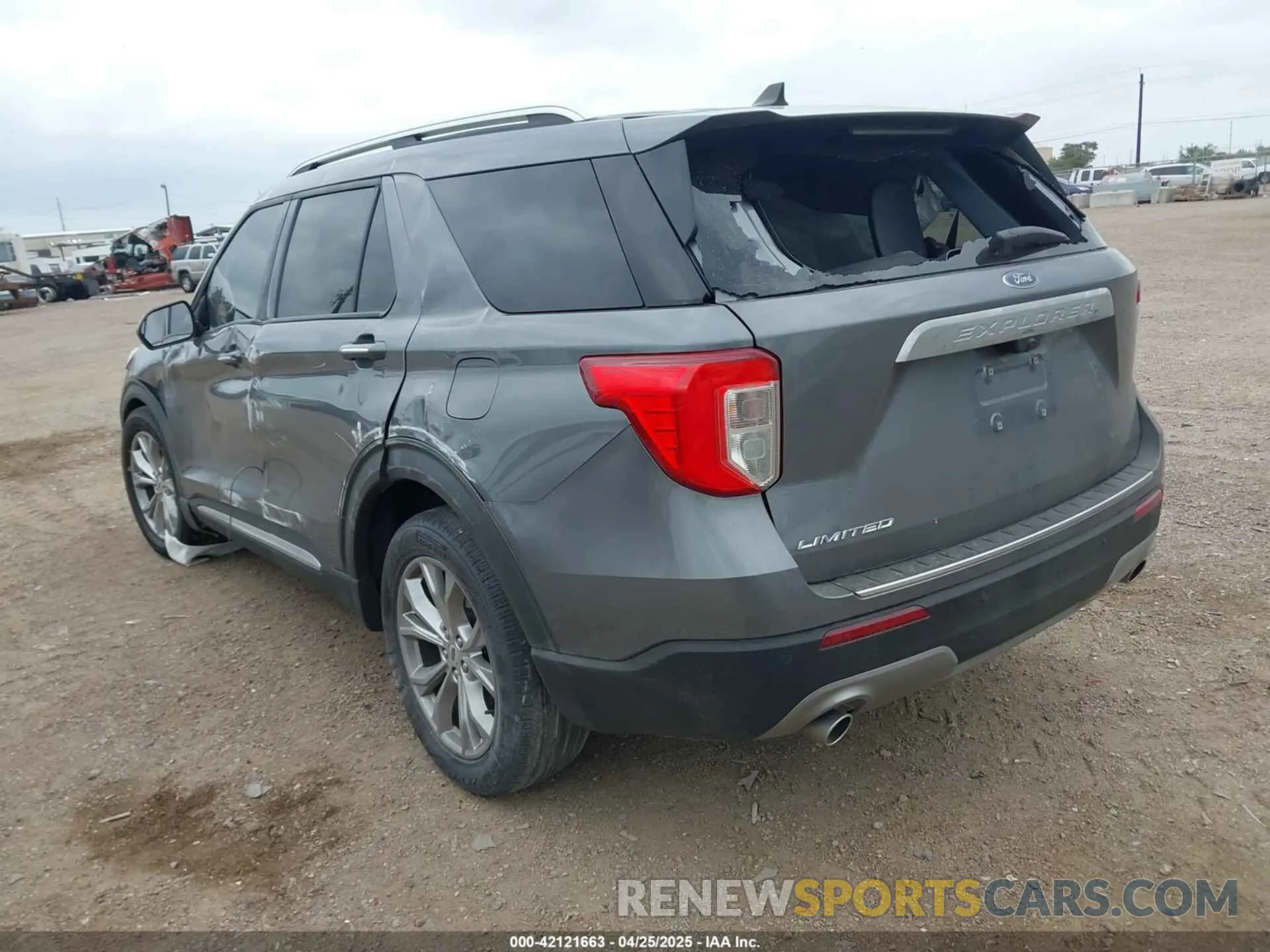 3 Photograph of a damaged car 1FMSK7FH4MGC46759 FORD EXPLORER 2021