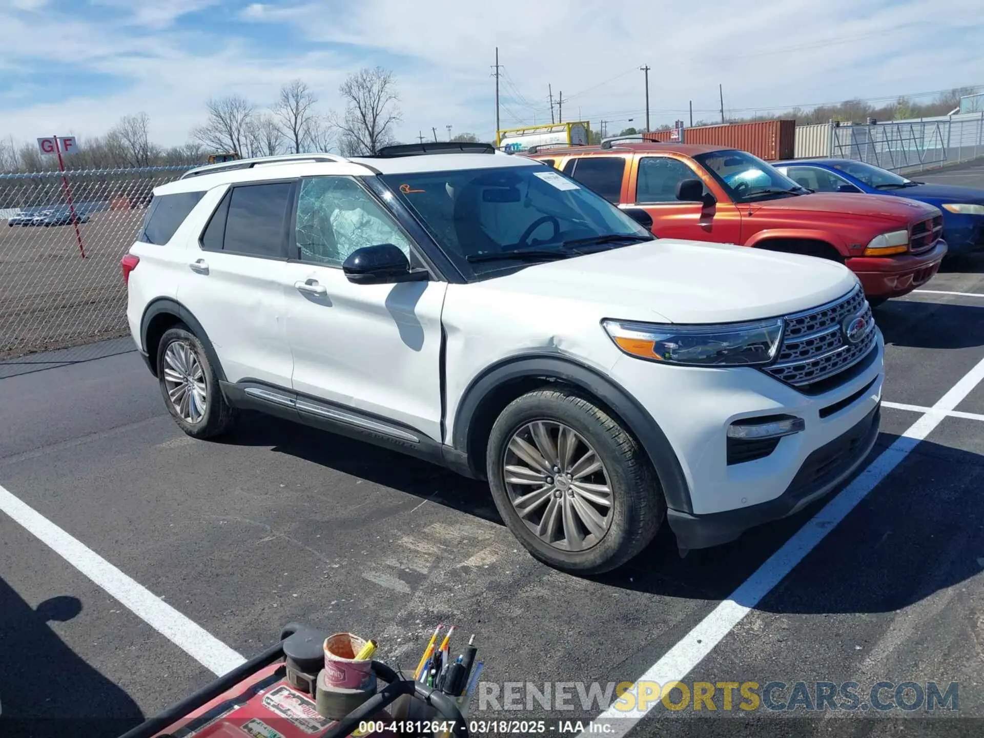1 Photograph of a damaged car 1FMSK7FH7MGC17885 FORD EXPLORER 2021