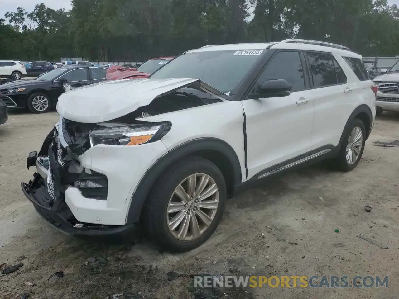 1 Photograph of a damaged car 1FMSK7FH8MGA52252 FORD EXPLORER 2021