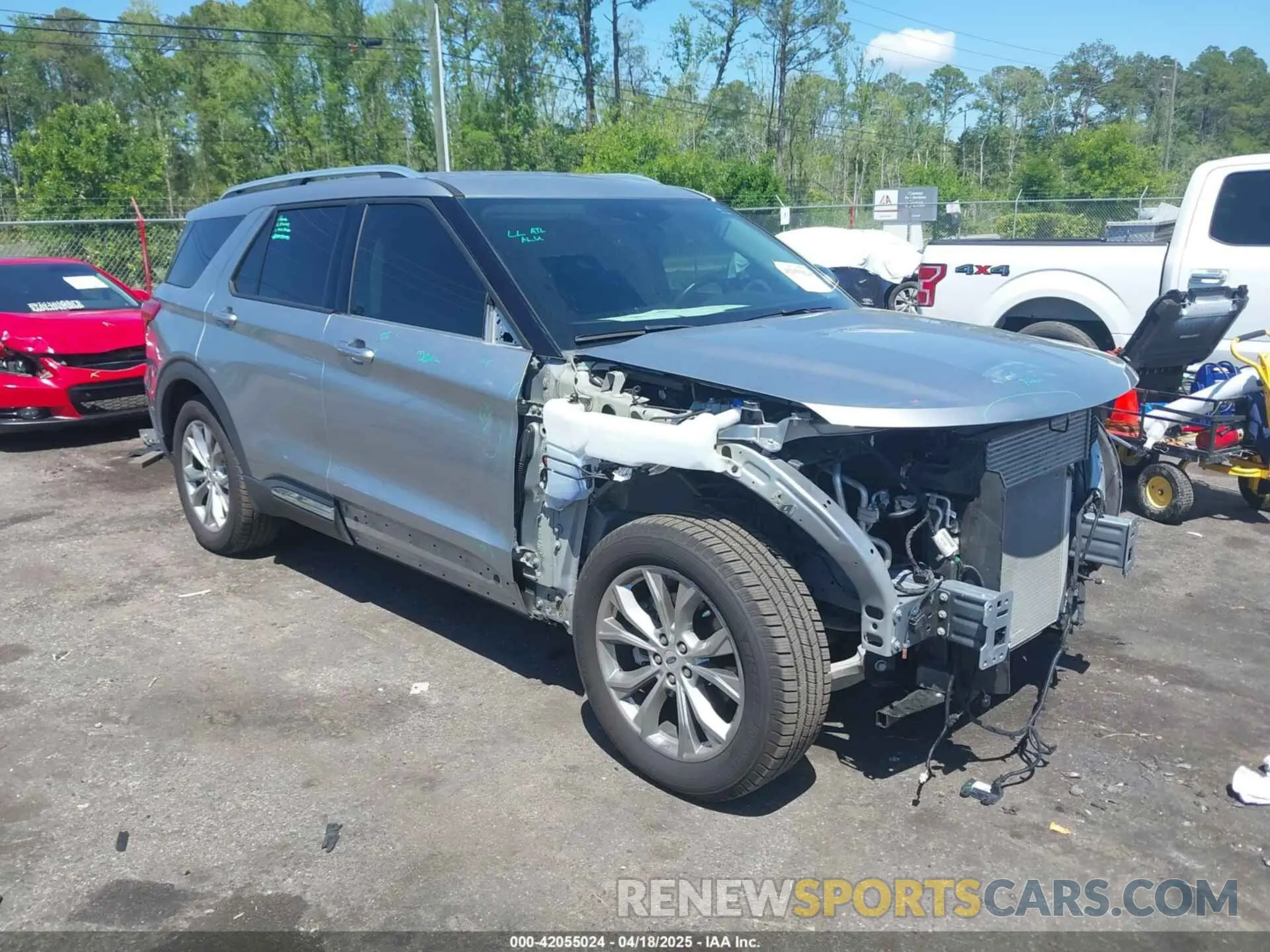 1 Photograph of a damaged car 1FMSK7FHXMGB05954 FORD EXPLORER 2021