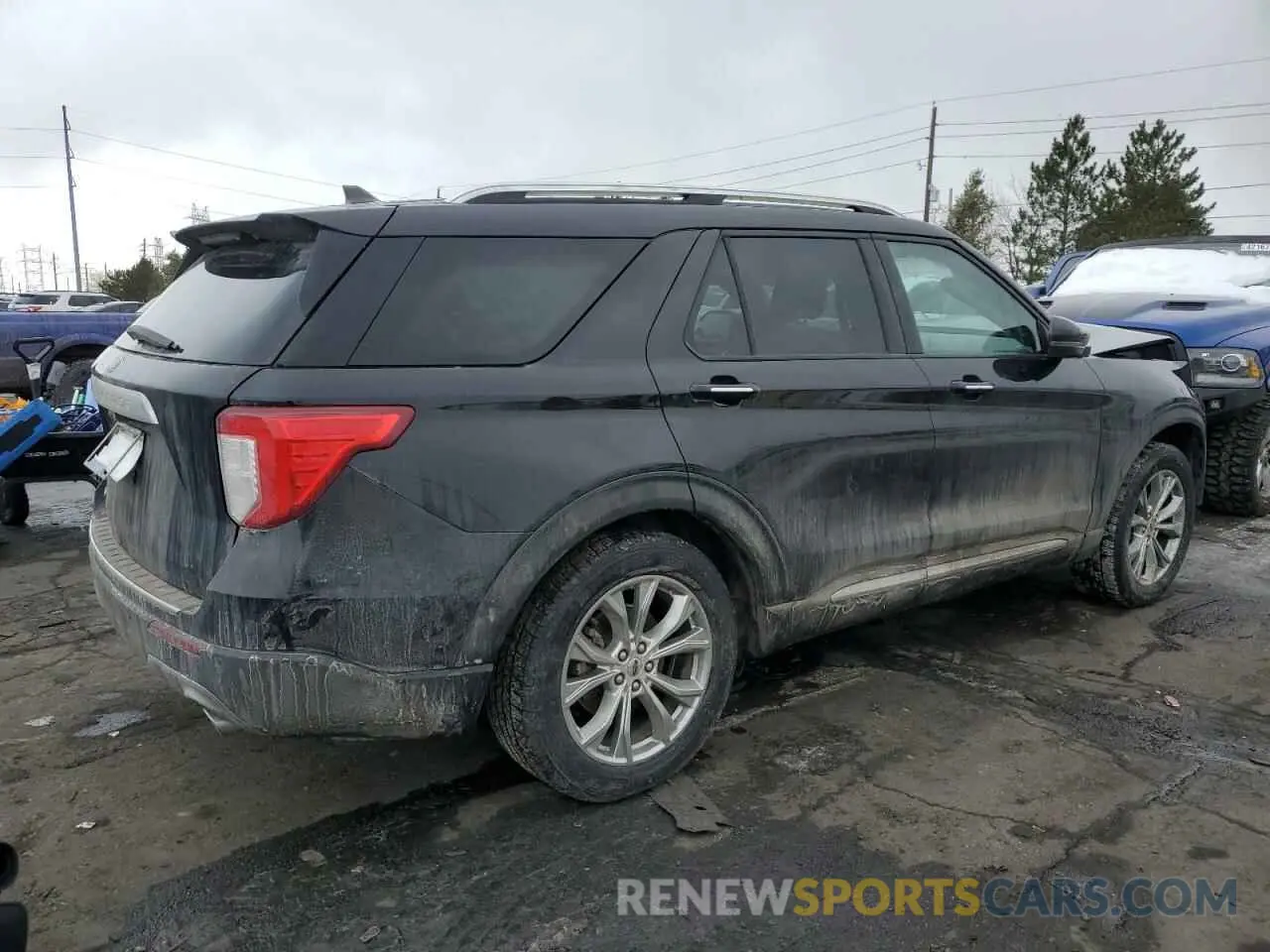 3 Фотография поврежденного автомобиля 1FMSK7FHXMGB45824 FORD EXPLORER 2021