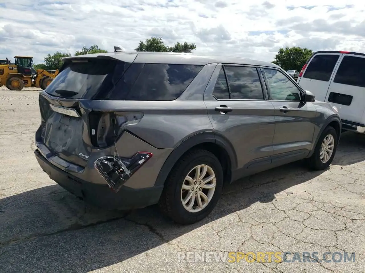 3 Photograph of a damaged car 1FMSK8BH1MGA27382 FORD EXPLORER 2021