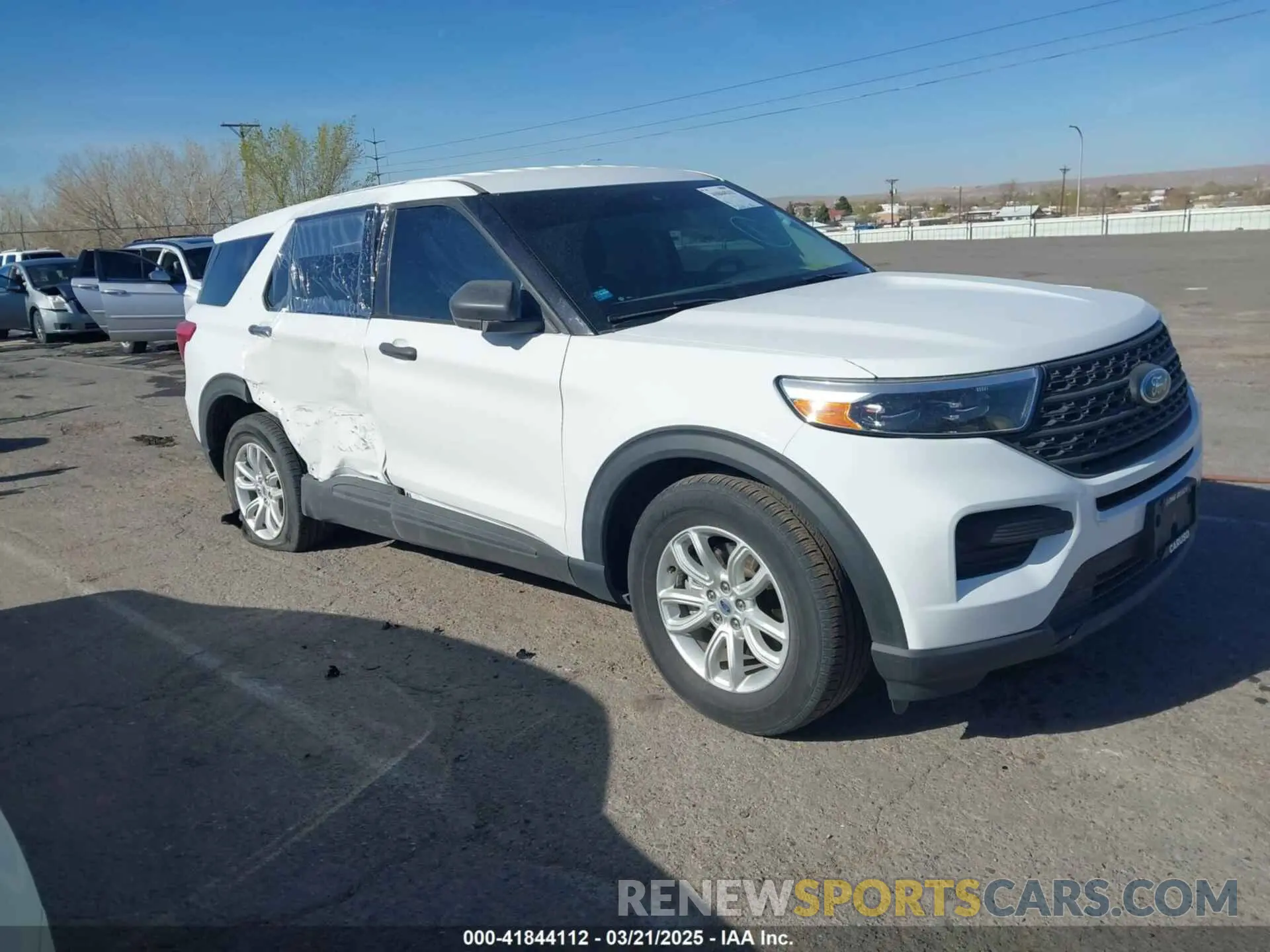 1 Photograph of a damaged car 1FMSK8BH8MGB54727 FORD EXPLORER 2021