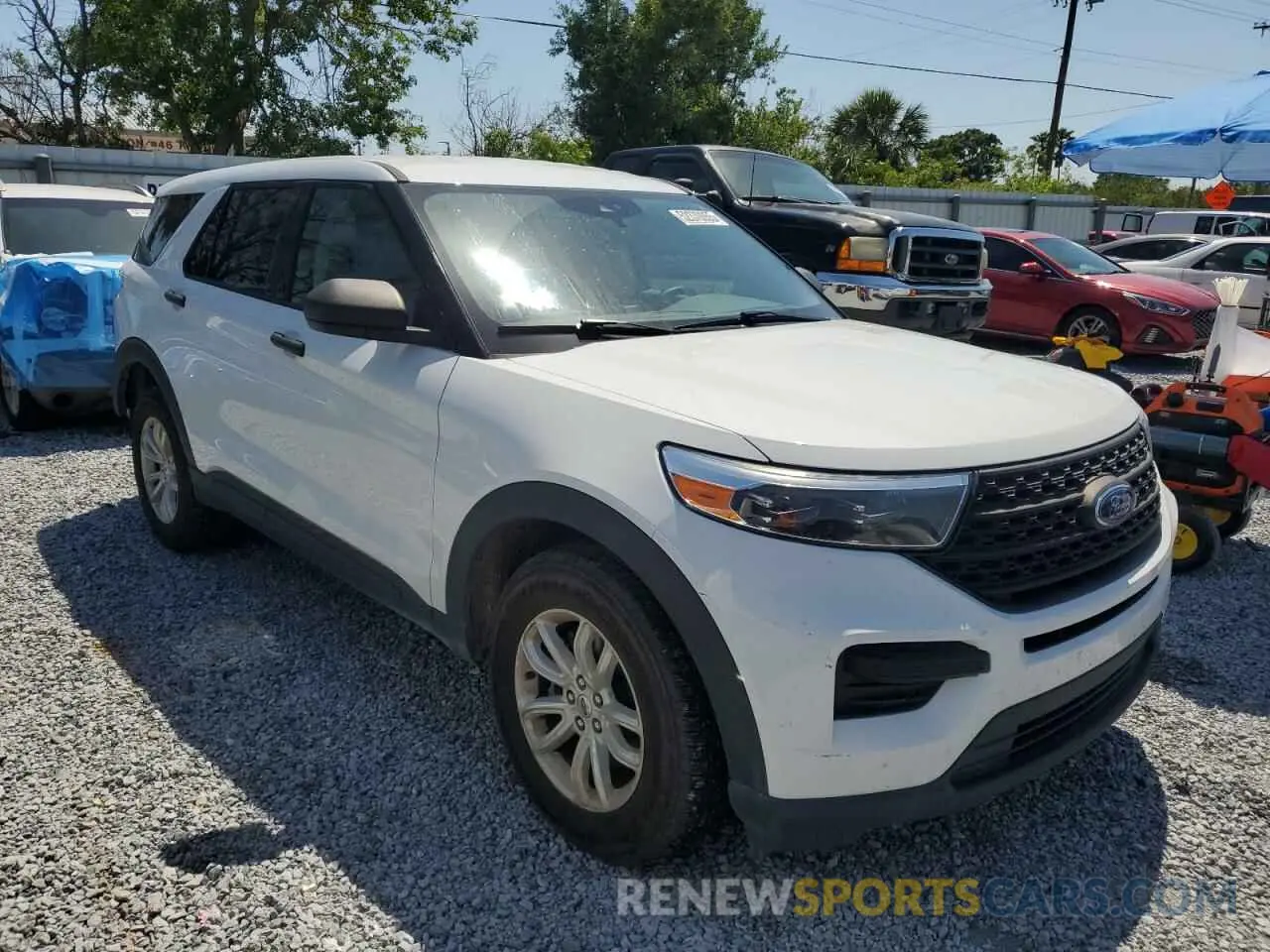 4 Photograph of a damaged car 1FMSK8BH8MGC06356 FORD EXPLORER 2021