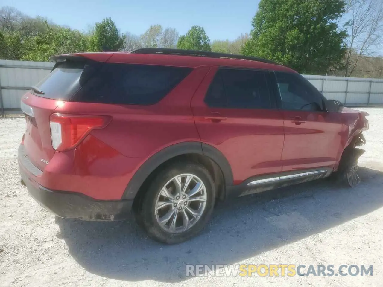 3 Photograph of a damaged car 1FMSK8DH0MGA58894 FORD EXPLORER 2021