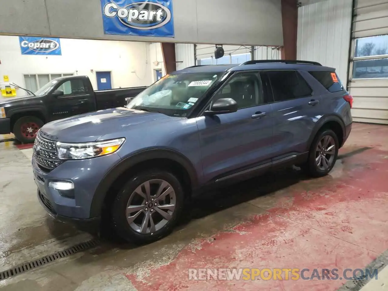 1 Photograph of a damaged car 1FMSK8DH0MGB10444 FORD EXPLORER 2021