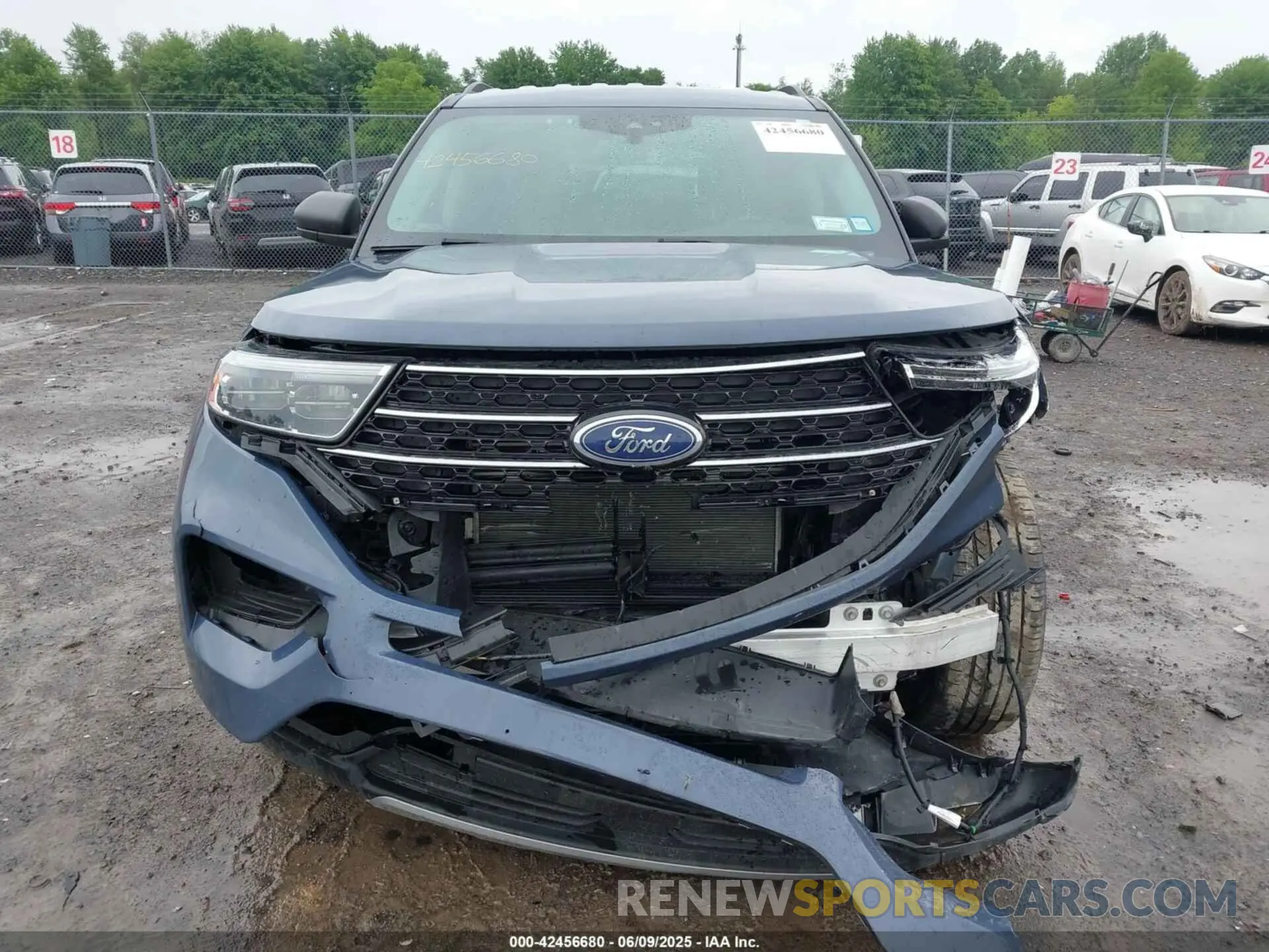 13 Фотография поврежденного автомобиля 1FMSK8DH0MGB22478 FORD EXPLORER 2021
