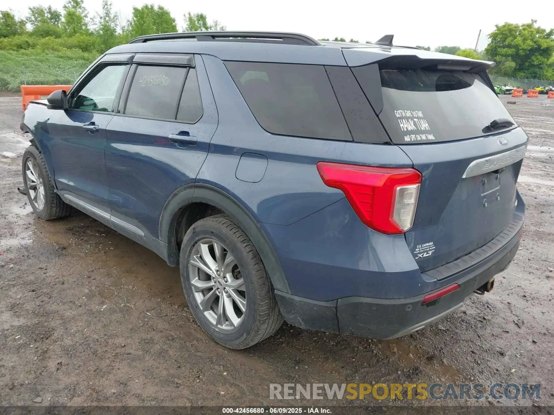3 Фотография поврежденного автомобиля 1FMSK8DH0MGB22478 FORD EXPLORER 2021