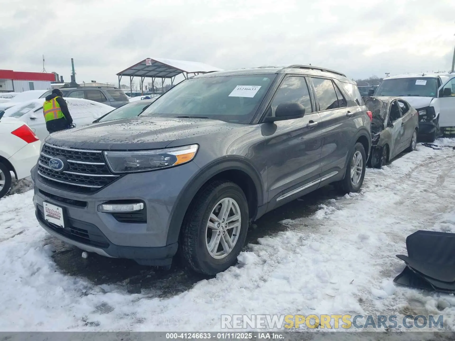 2 Photograph of a damaged car 1FMSK8DH0MGC10138 FORD EXPLORER 2021