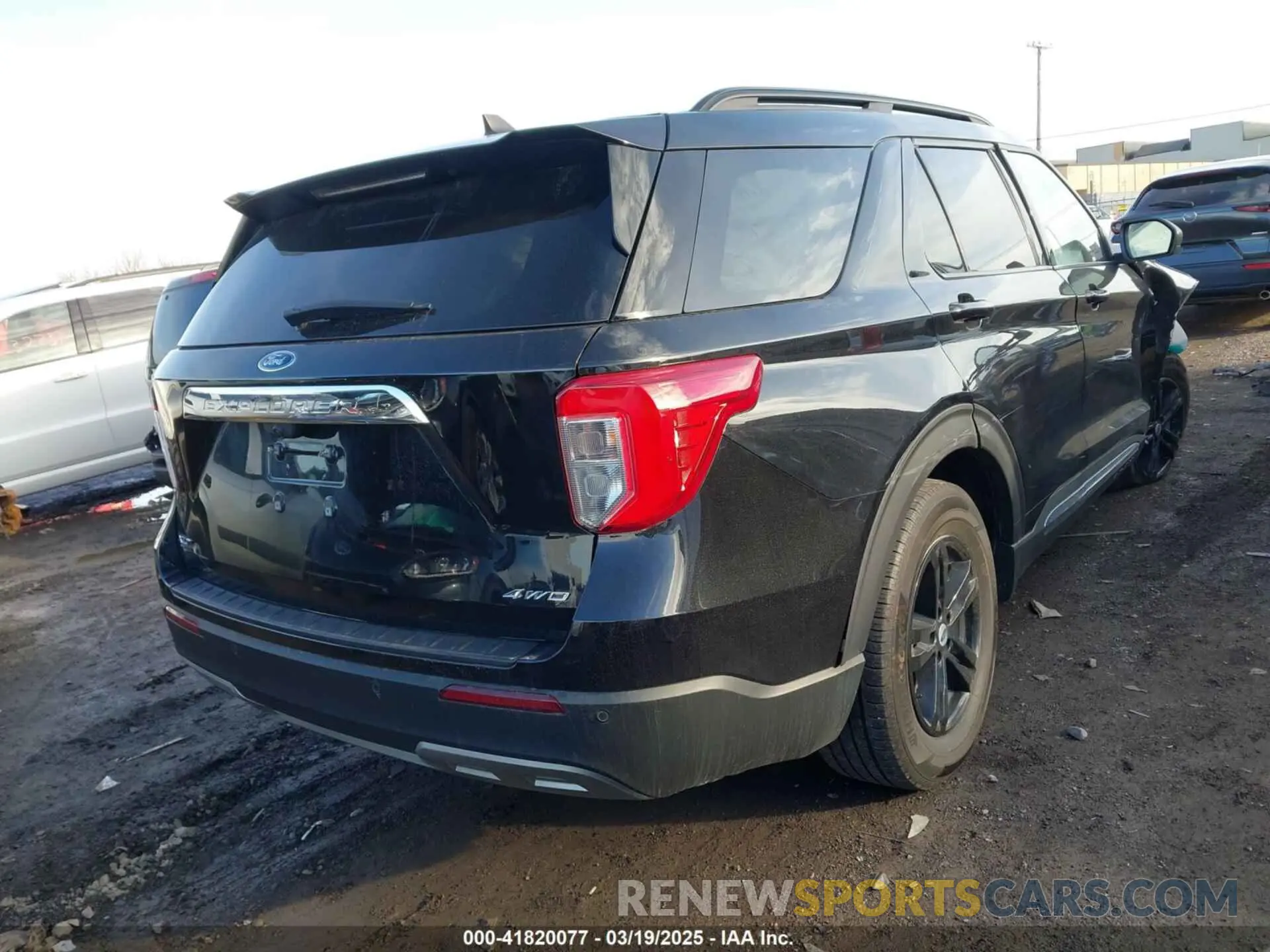 4 Photograph of a damaged car 1FMSK8DH1MGC36120 FORD EXPLORER 2021