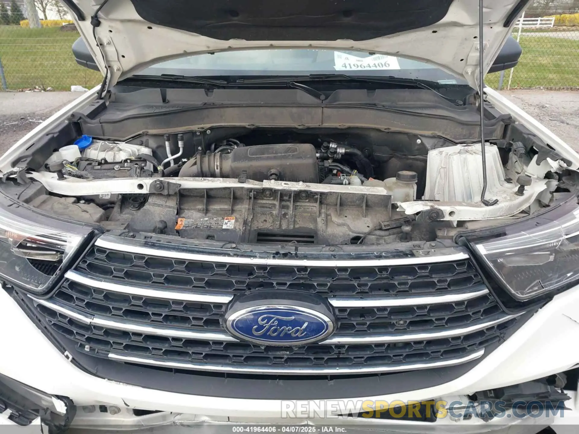 10 Photograph of a damaged car 1FMSK8DH1MGC43584 FORD EXPLORER 2021