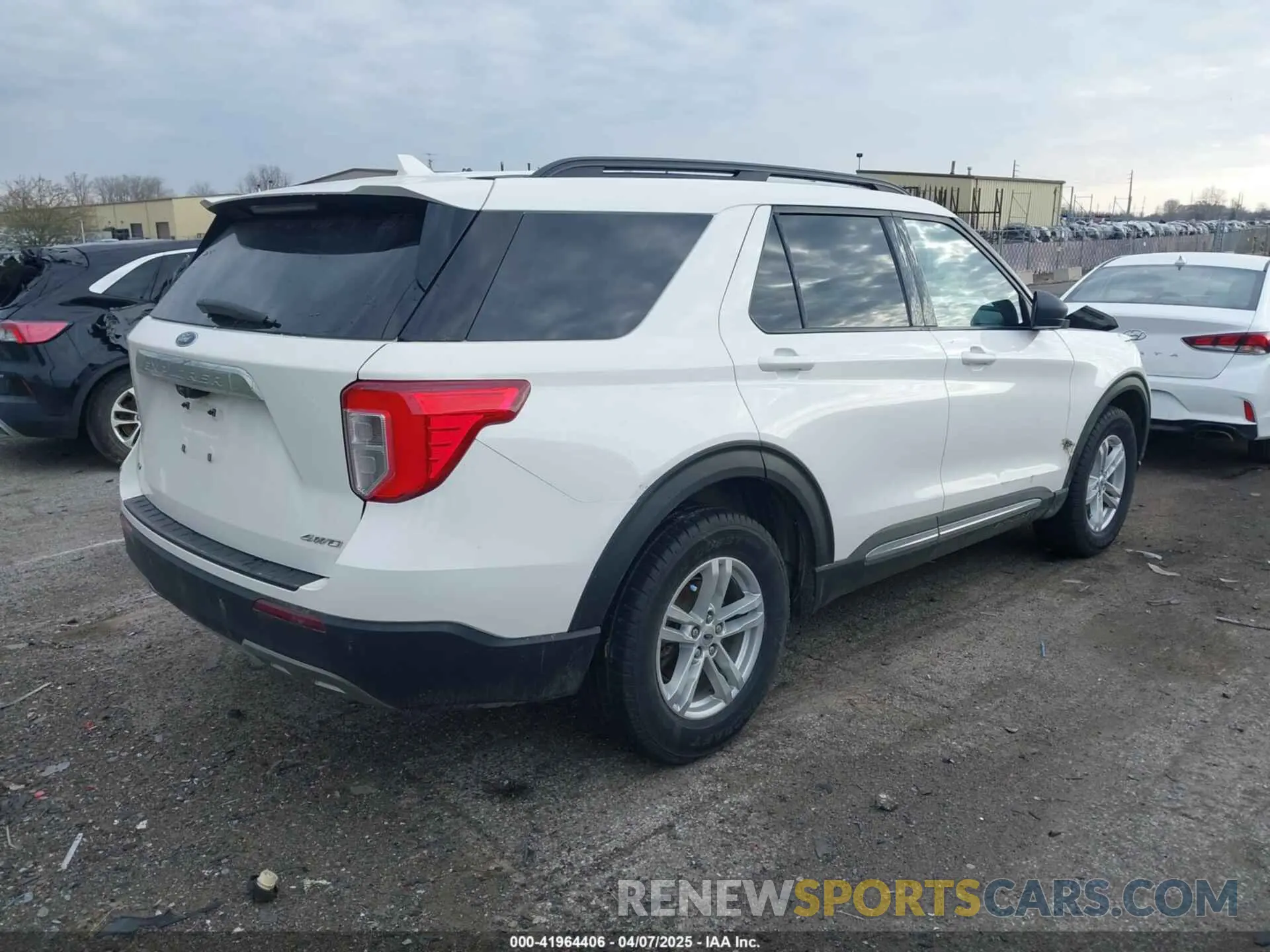 4 Photograph of a damaged car 1FMSK8DH1MGC43584 FORD EXPLORER 2021
