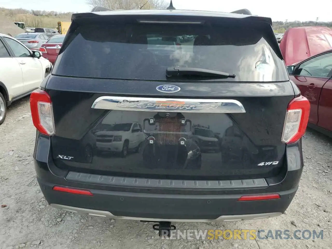 6 Фотография поврежденного автомобиля 1FMSK8DH2MGA93517 FORD EXPLORER 2021
