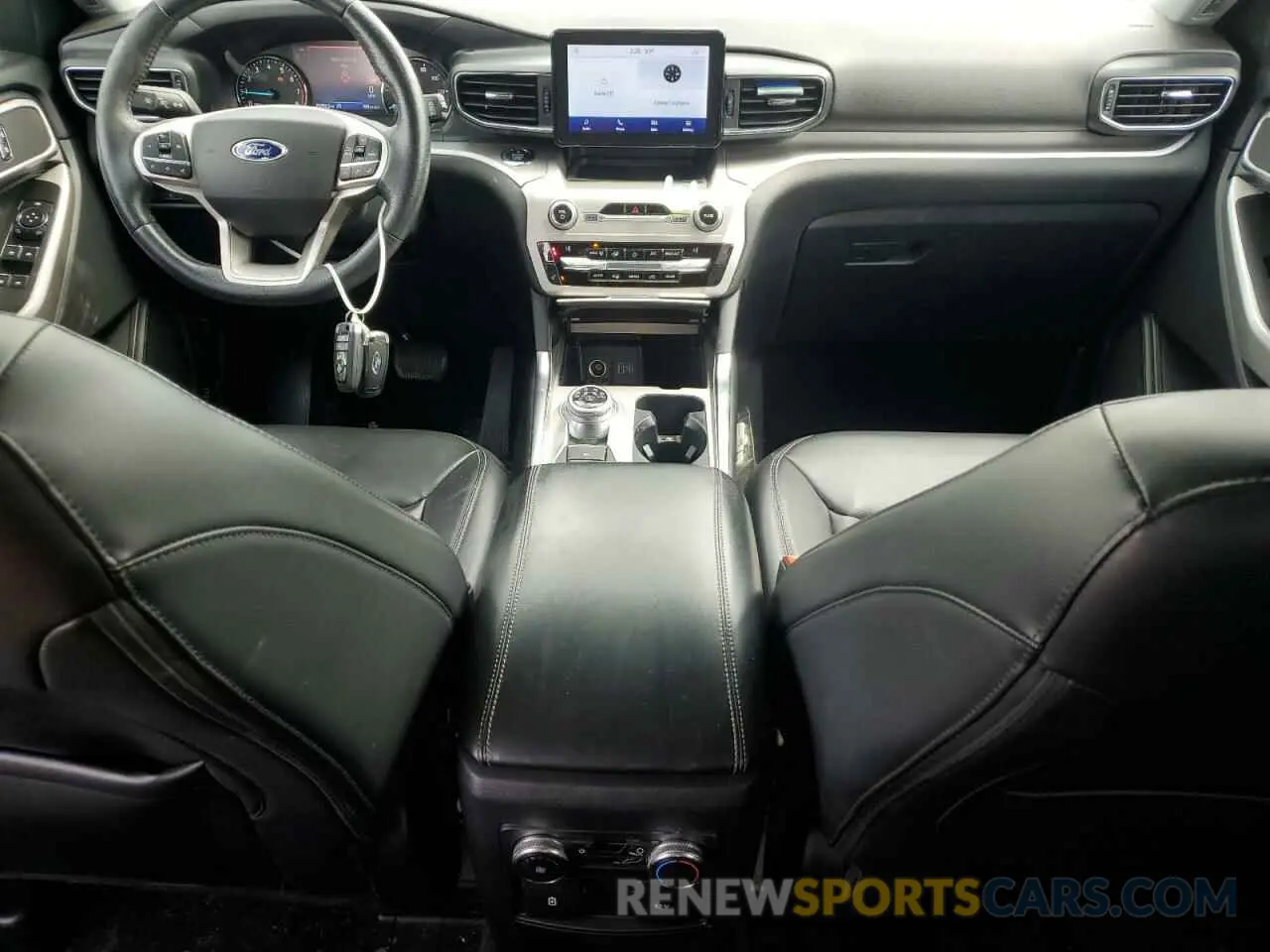 8 Фотография поврежденного автомобиля 1FMSK8DH2MGA93517 FORD EXPLORER 2021