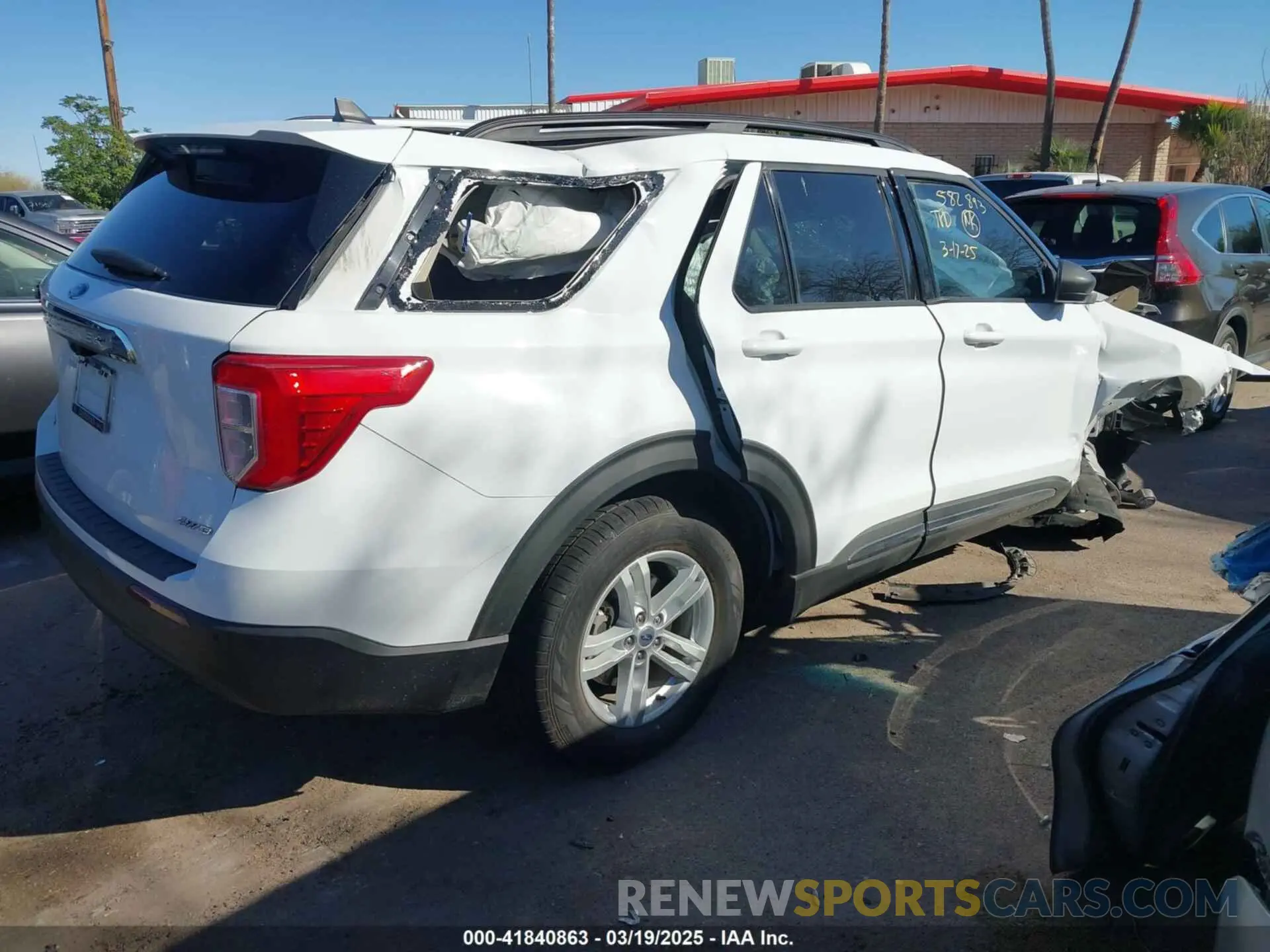 4 Photograph of a damaged car 1FMSK8DH2MGA95784 FORD EXPLORER 2021