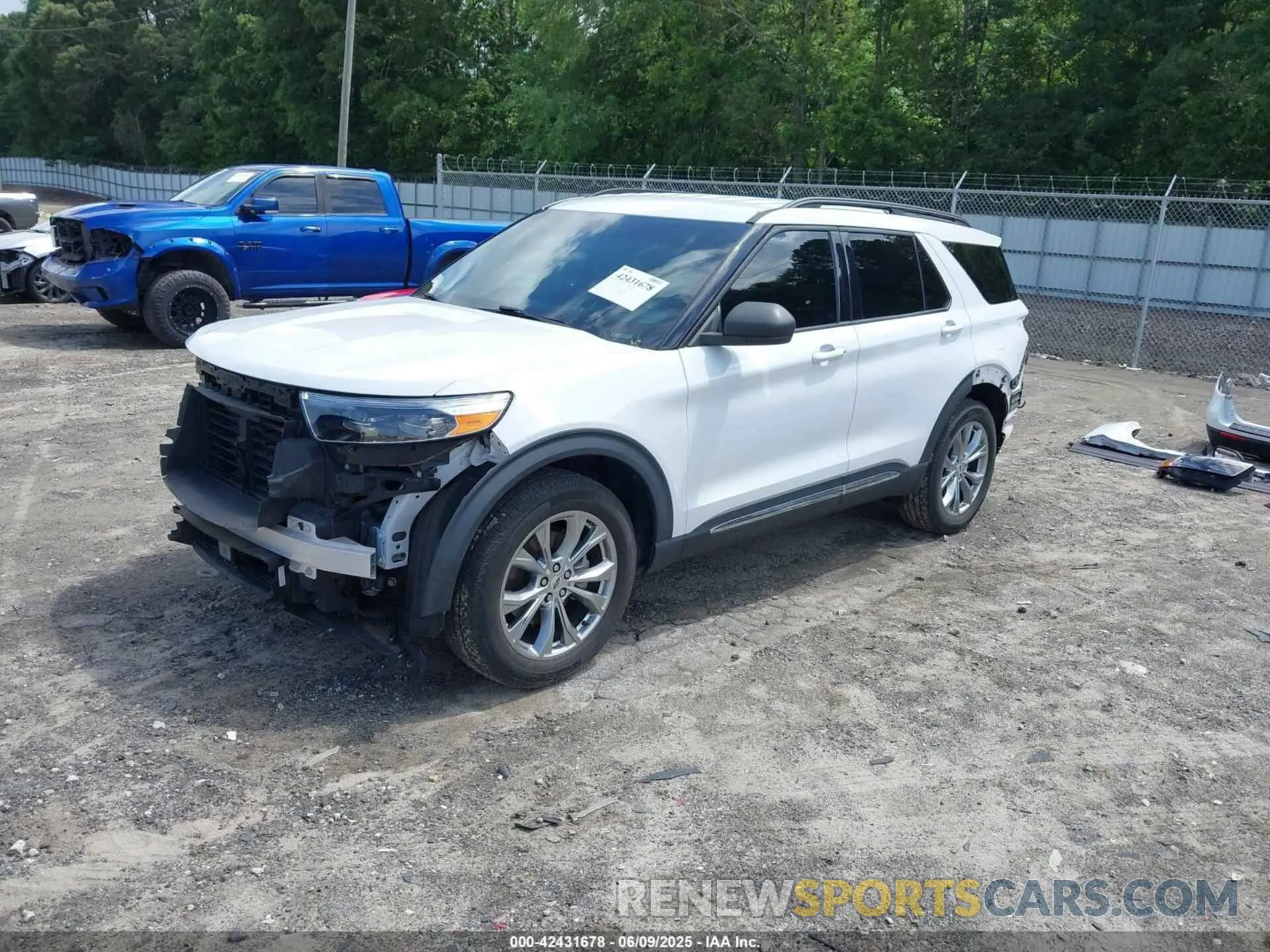 2 Photograph of a damaged car 1FMSK8DH2MGB20487 FORD EXPLORER 2021