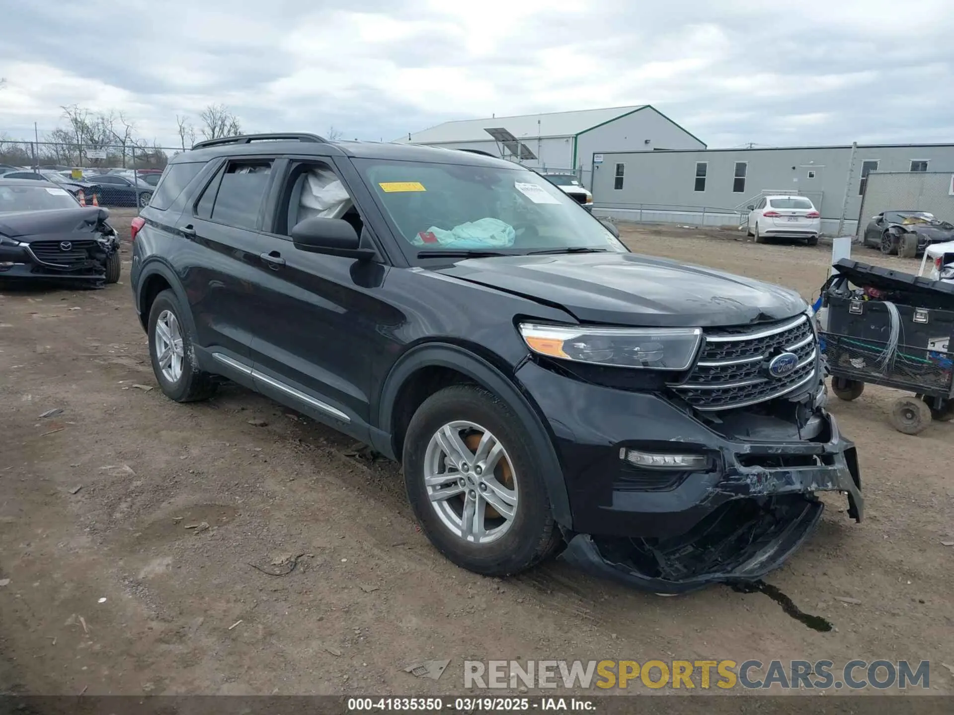 1 Photograph of a damaged car 1FMSK8DH2MGB58995 FORD EXPLORER 2021