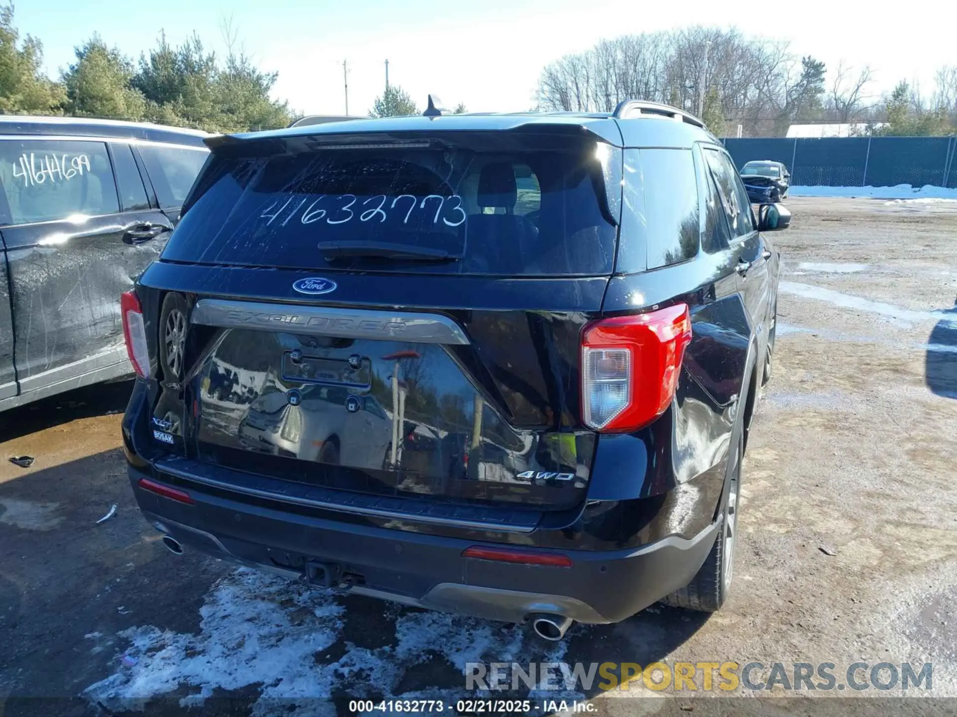4 Фотография поврежденного автомобиля 1FMSK8DH3MGA03758 FORD EXPLORER 2021