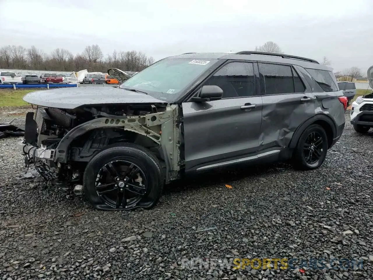 1 Photograph of a damaged car 1FMSK8DH3MGA10421 FORD EXPLORER 2021