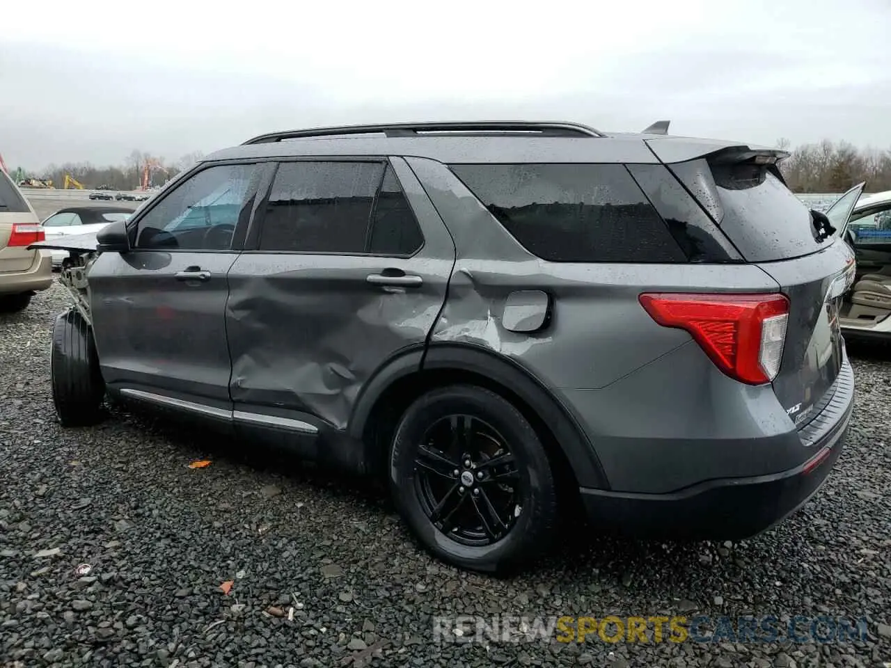 2 Photograph of a damaged car 1FMSK8DH3MGA10421 FORD EXPLORER 2021