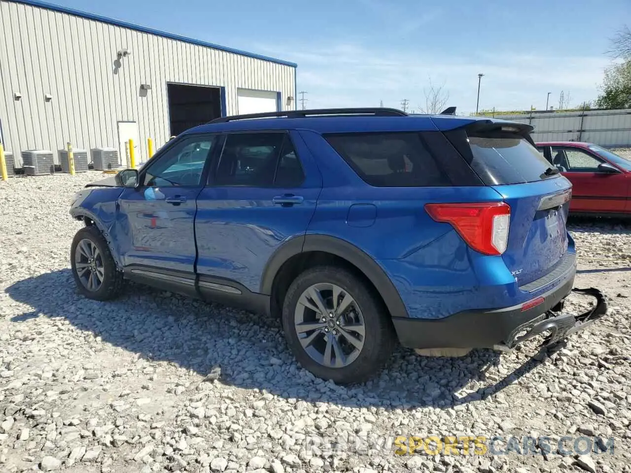 2 Photograph of a damaged car 1FMSK8DH3MGA62440 FORD EXPLORER 2021