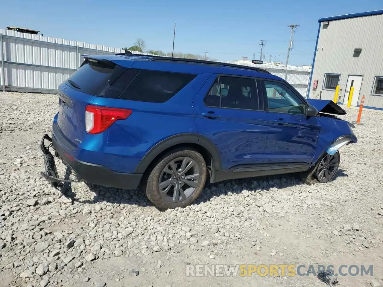 3 Photograph of a damaged car 1FMSK8DH3MGA62440 FORD EXPLORER 2021