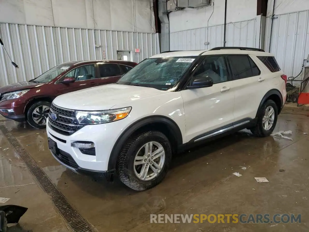 1 Photograph of a damaged car 1FMSK8DH3MGA80856 FORD EXPLORER 2021