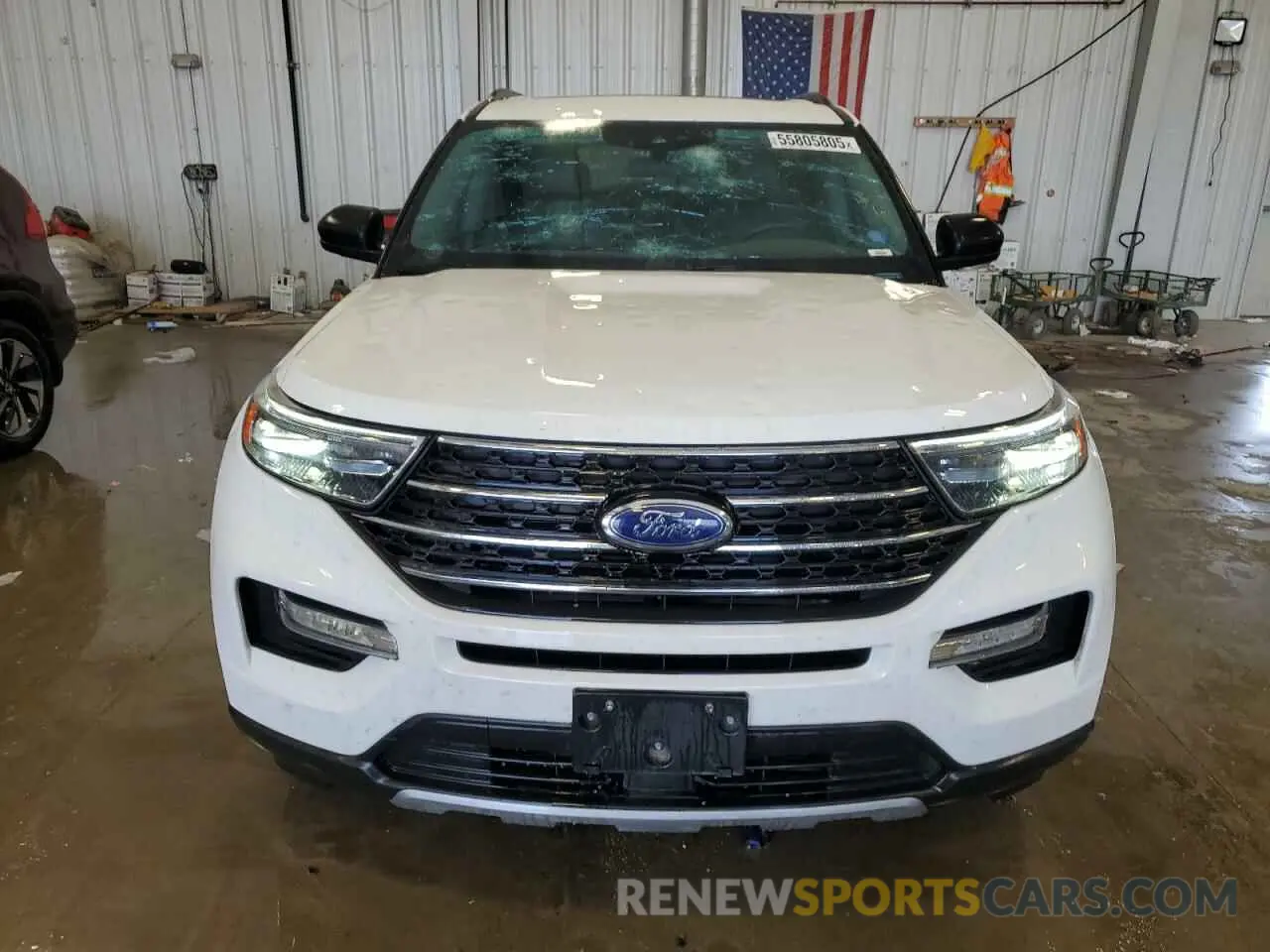 5 Photograph of a damaged car 1FMSK8DH3MGA80856 FORD EXPLORER 2021