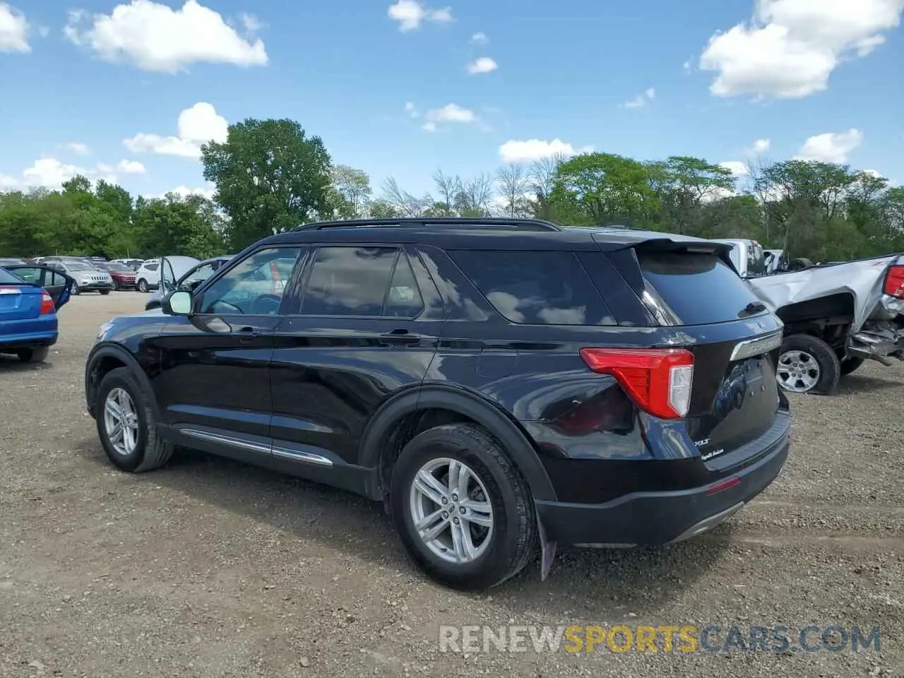 2 Photograph of a damaged car 1FMSK8DH3MGB56656 FORD EXPLORER 2021