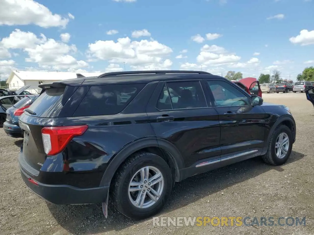 3 Photograph of a damaged car 1FMSK8DH3MGB56656 FORD EXPLORER 2021