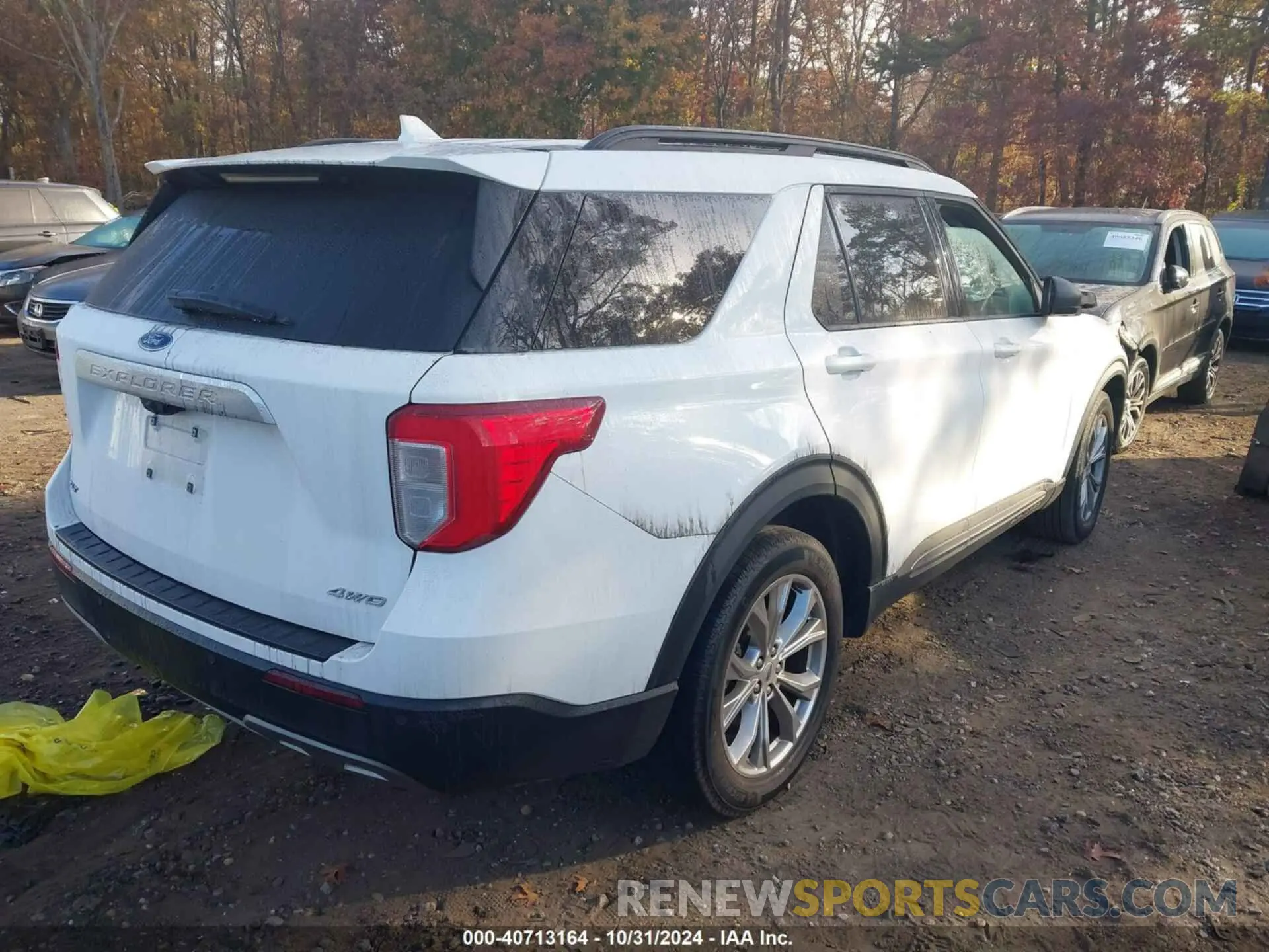 4 Фотография поврежденного автомобиля 1FMSK8DH4MGA10203 FORD EXPLORER 2021