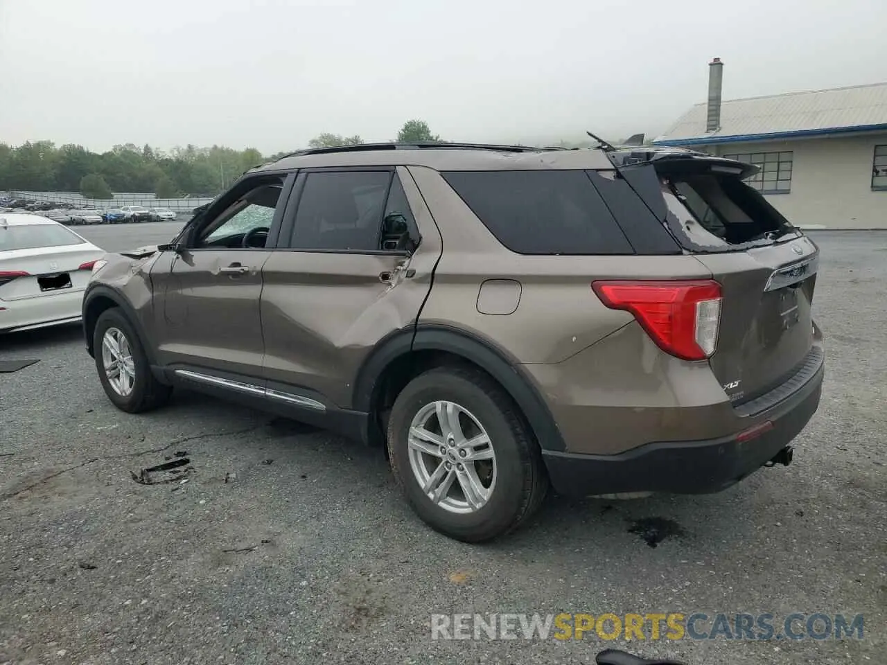 2 Photograph of a damaged car 1FMSK8DH4MGA58641 FORD EXPLORER 2021