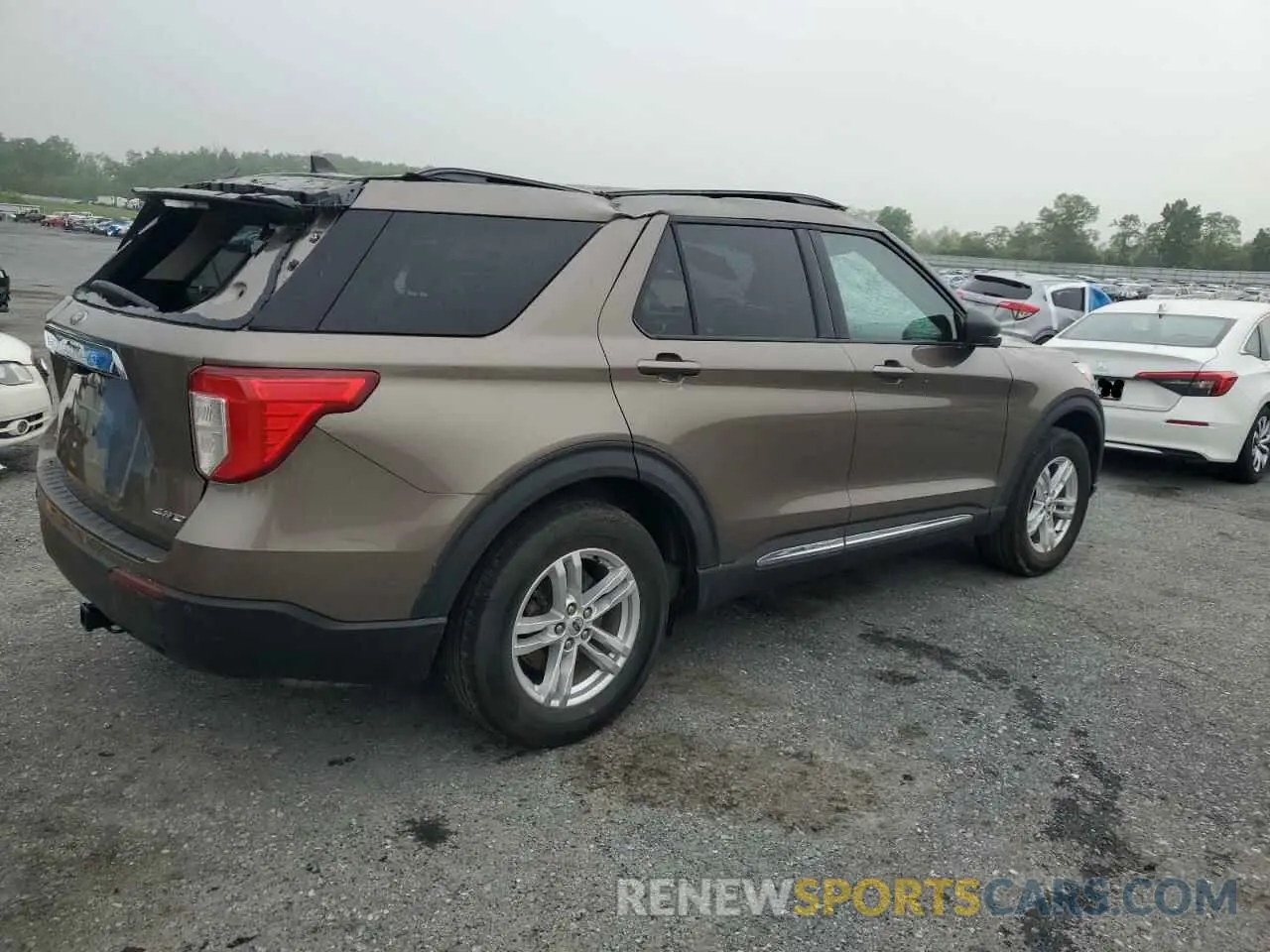 3 Photograph of a damaged car 1FMSK8DH4MGA58641 FORD EXPLORER 2021