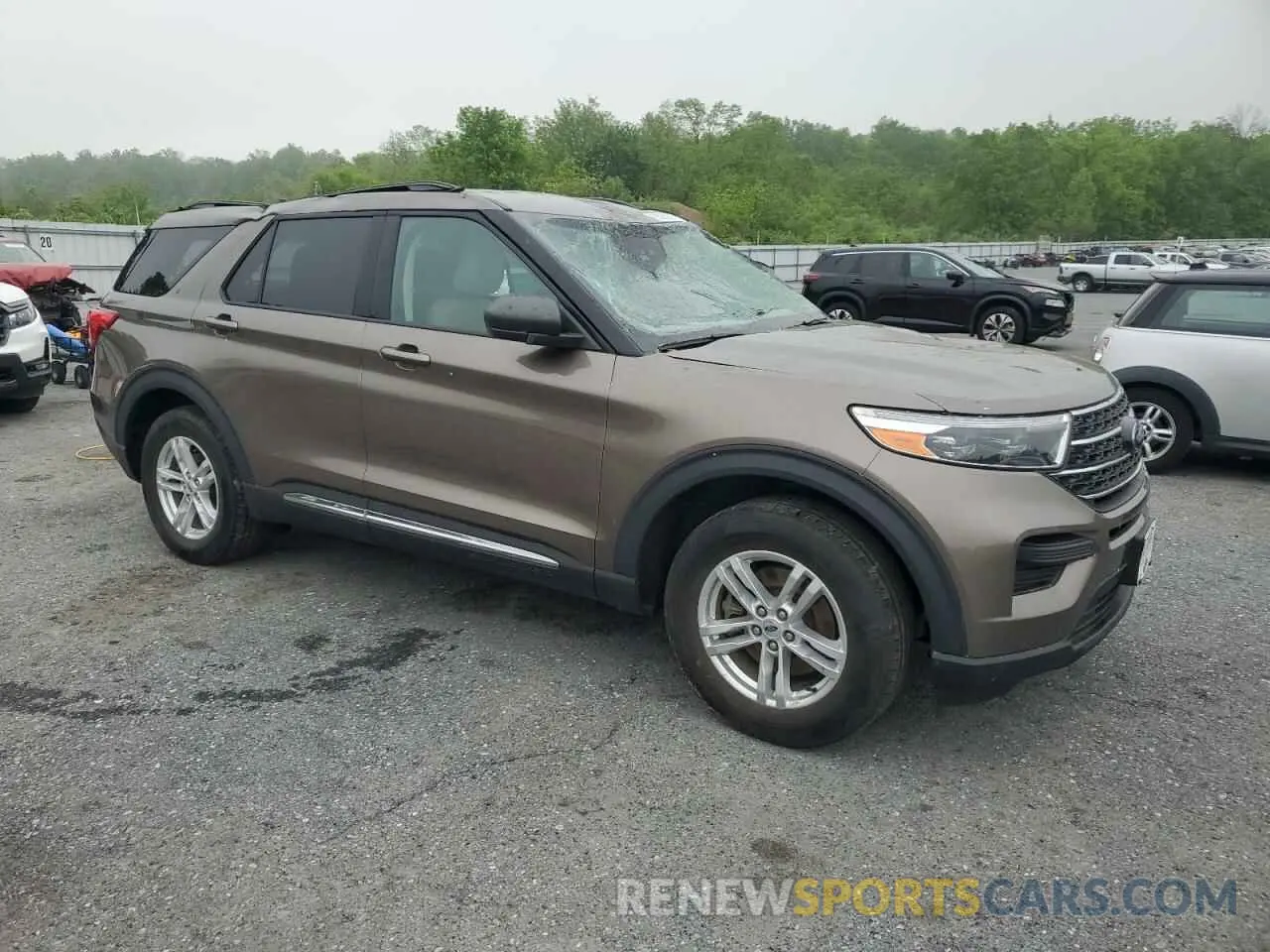 4 Photograph of a damaged car 1FMSK8DH4MGA58641 FORD EXPLORER 2021