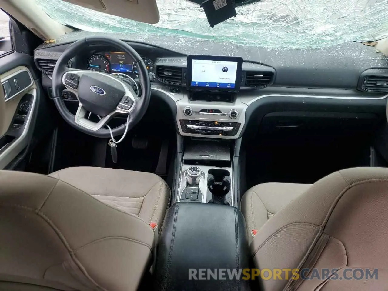 8 Photograph of a damaged car 1FMSK8DH4MGA58641 FORD EXPLORER 2021