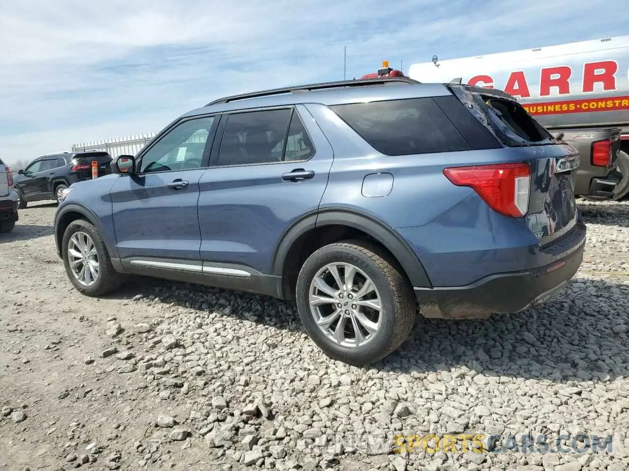 2 Photograph of a damaged car 1FMSK8DH4MGA79053 FORD EXPLORER 2021