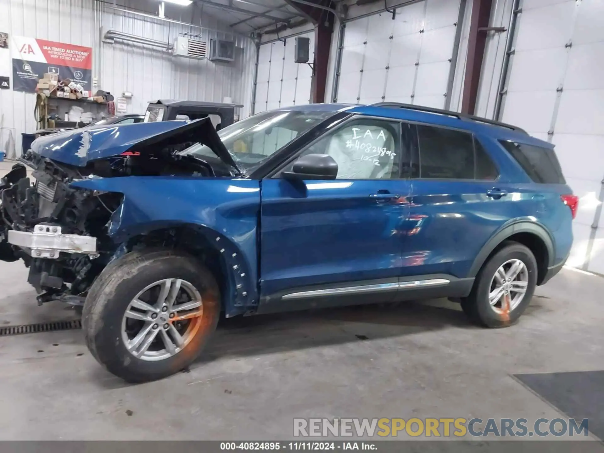 14 Photograph of a damaged car 1FMSK8DH4MGA83247 FORD EXPLORER 2021