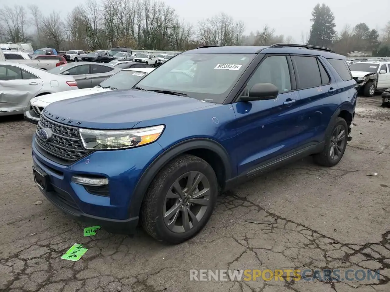 1 Photograph of a damaged car 1FMSK8DH4MGA96094 FORD EXPLORER 2021
