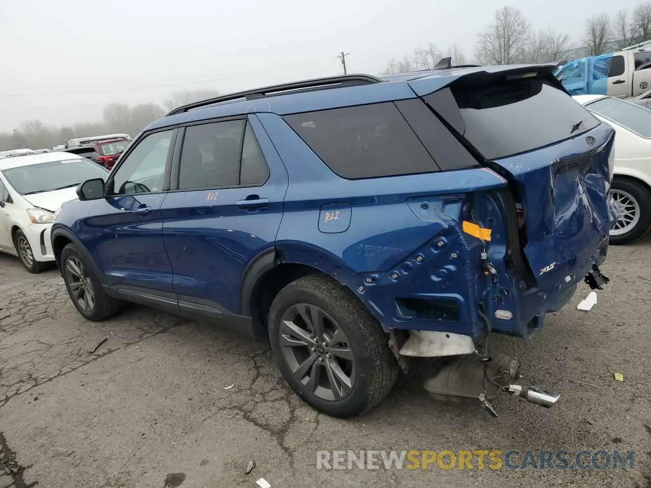2 Photograph of a damaged car 1FMSK8DH4MGA96094 FORD EXPLORER 2021