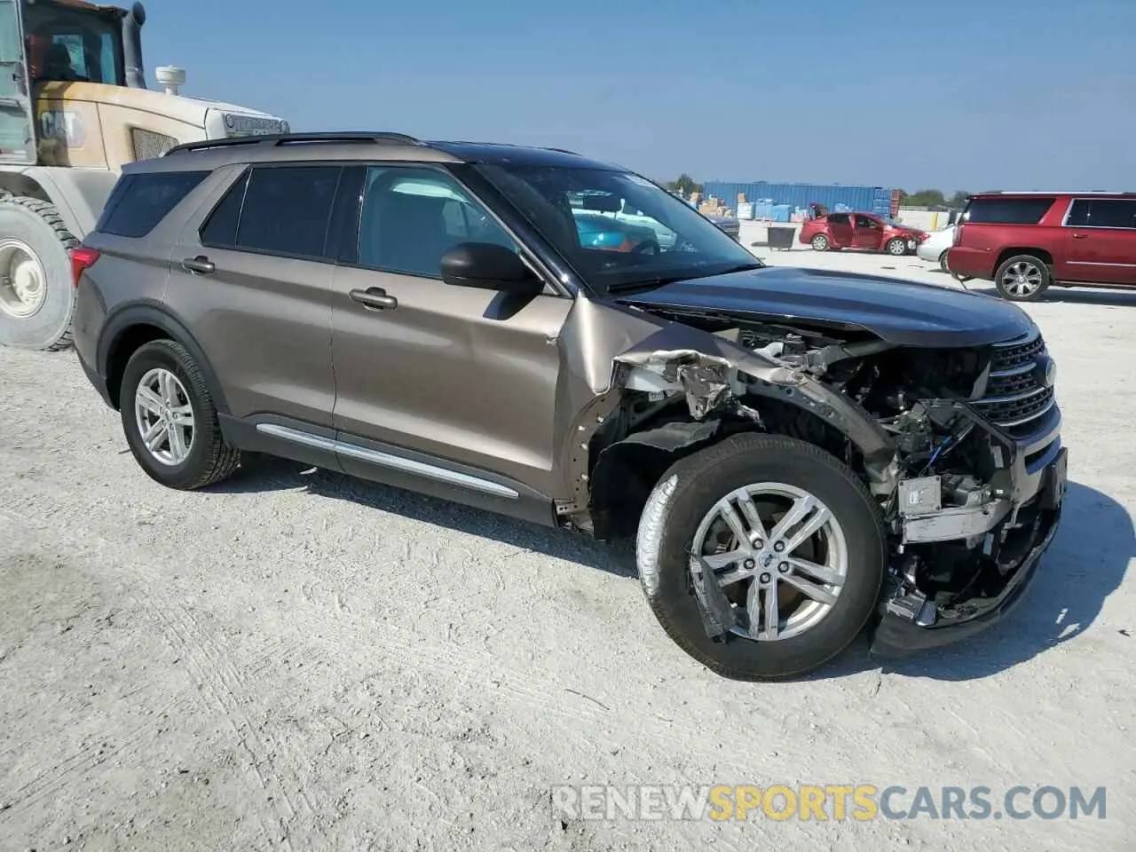 4 Фотография поврежденного автомобиля 1FMSK8DH4MGB58660 FORD EXPLORER 2021
