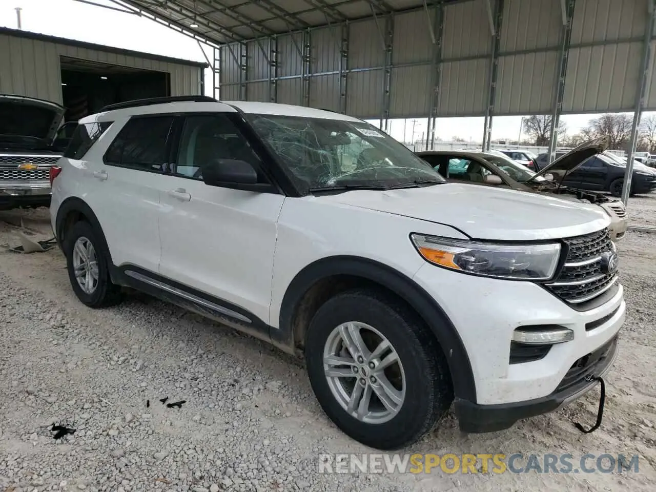 4 Фотография поврежденного автомобиля 1FMSK8DH4MGB78178 FORD EXPLORER 2021