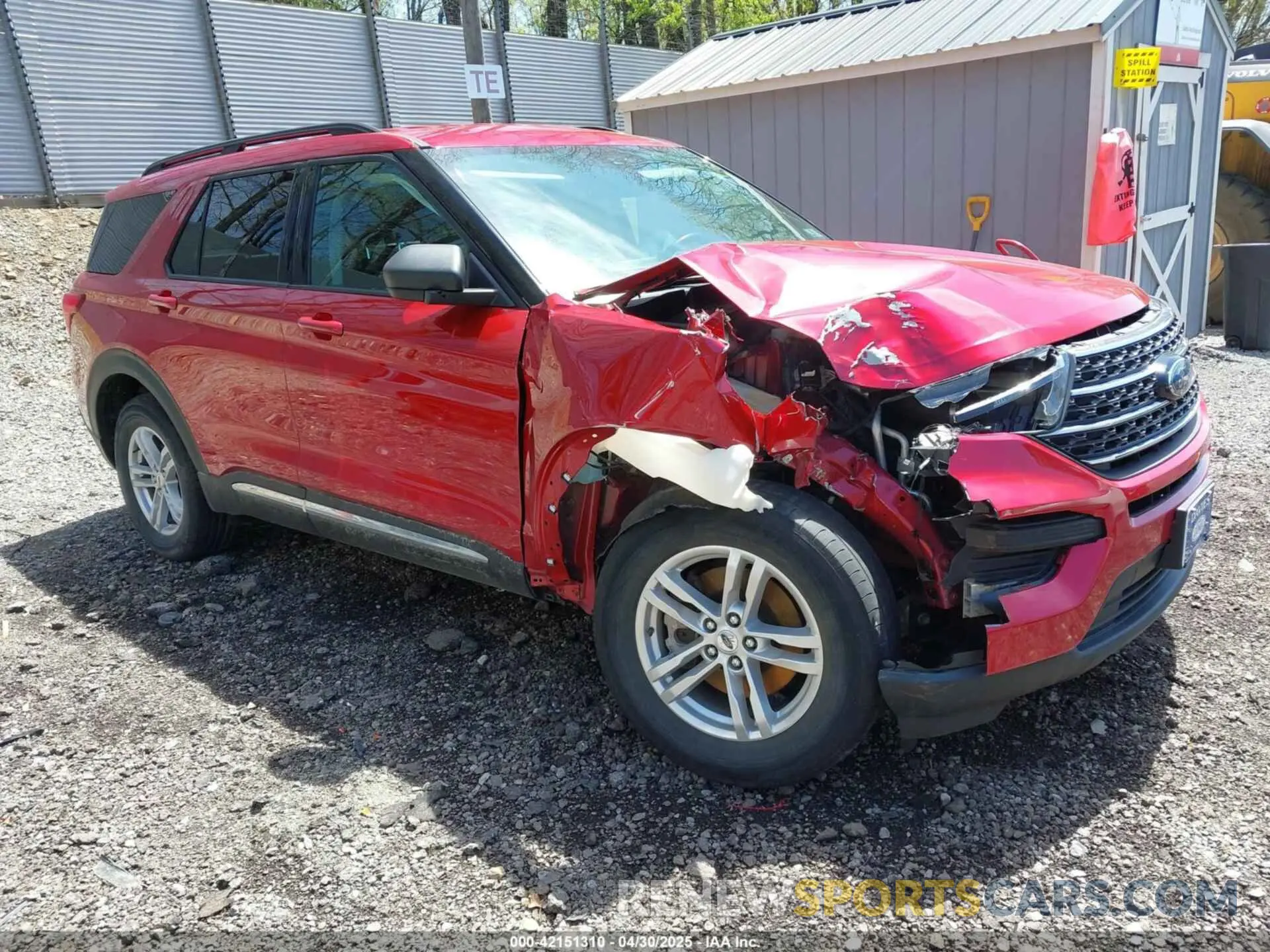 1 Photograph of a damaged car 1FMSK8DH4MGC47581 FORD EXPLORER 2021