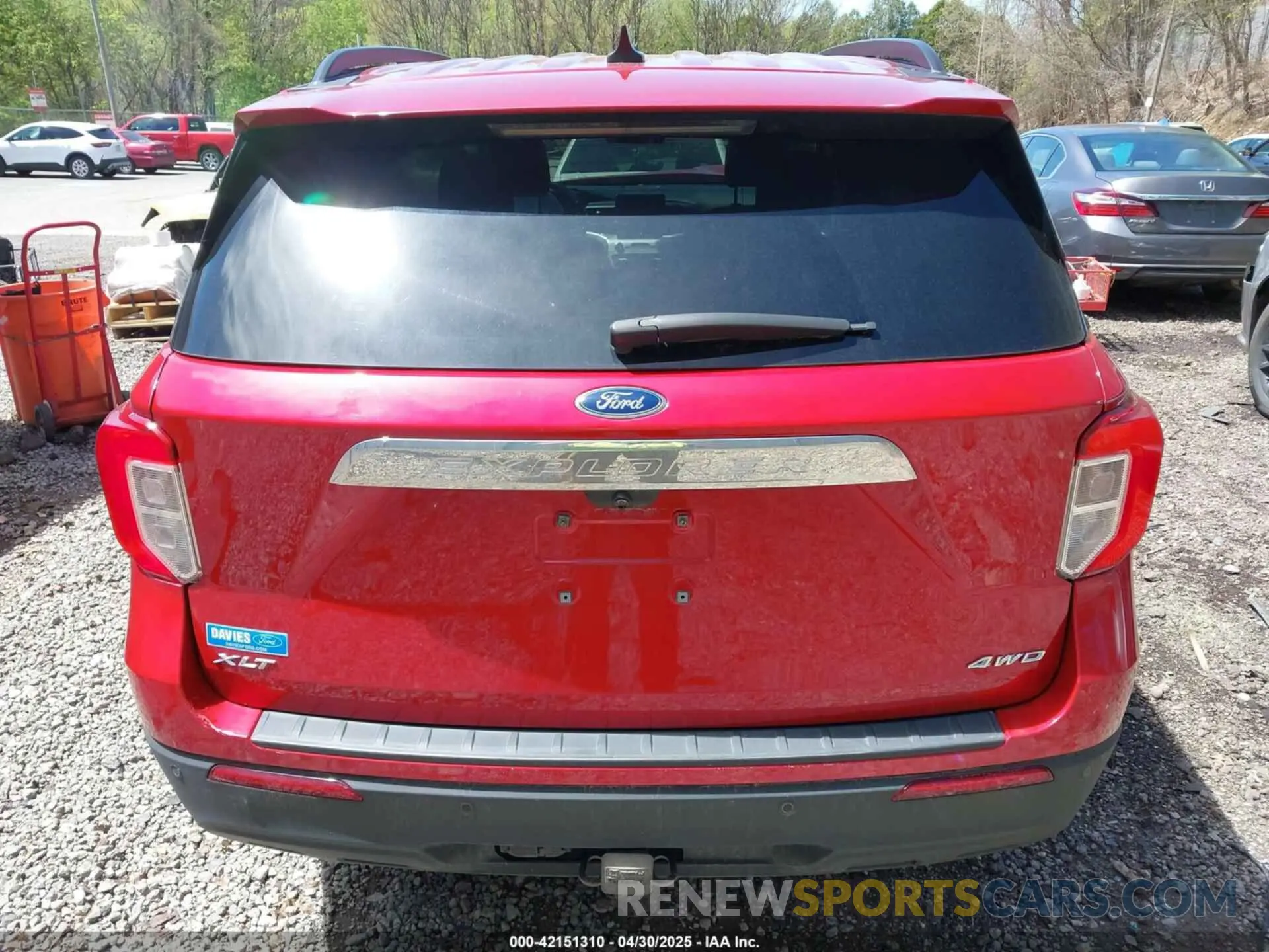 16 Photograph of a damaged car 1FMSK8DH4MGC47581 FORD EXPLORER 2021