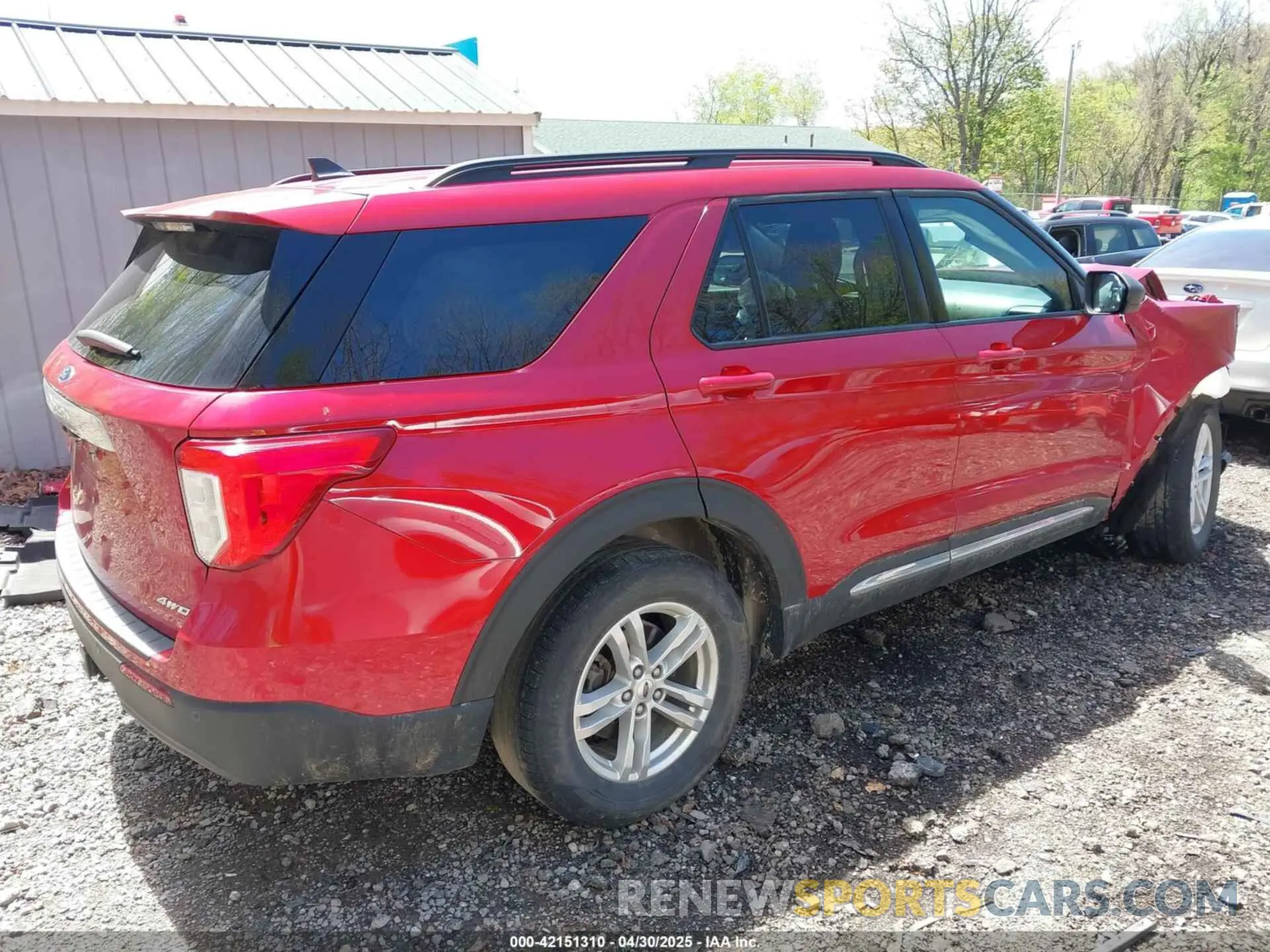 4 Photograph of a damaged car 1FMSK8DH4MGC47581 FORD EXPLORER 2021