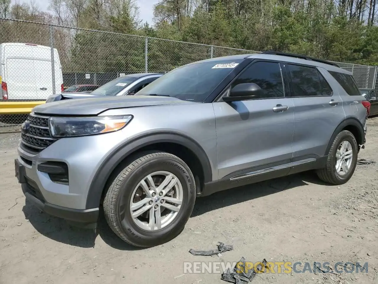 1 Photograph of a damaged car 1FMSK8DH5MGA59166 FORD EXPLORER 2021